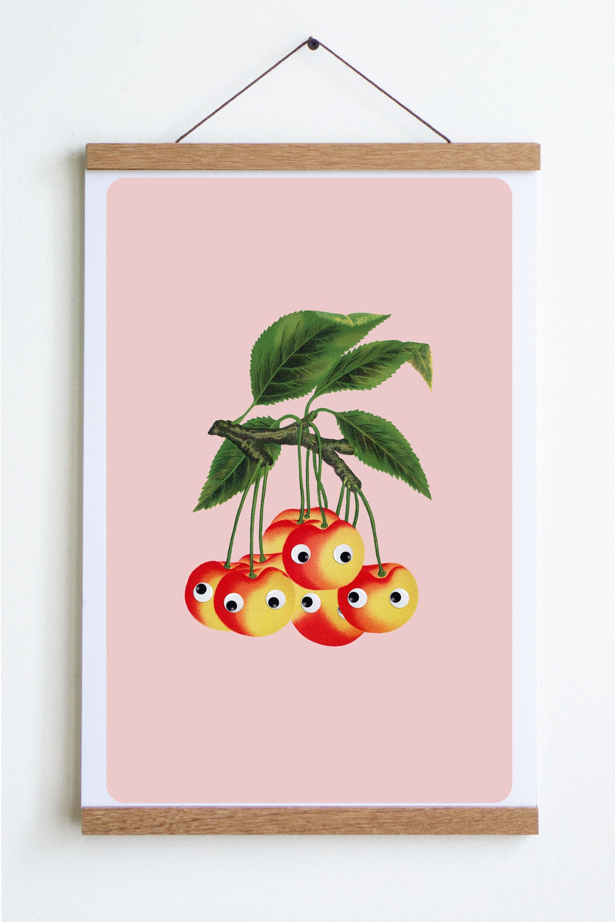 Googly Cherries Print