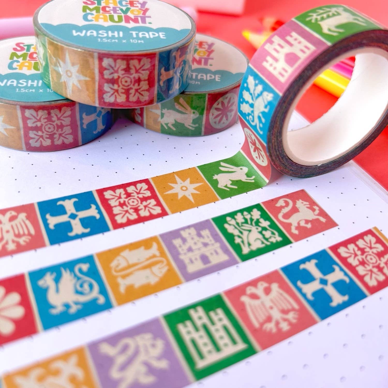 Medieval Tiles Washi Tape