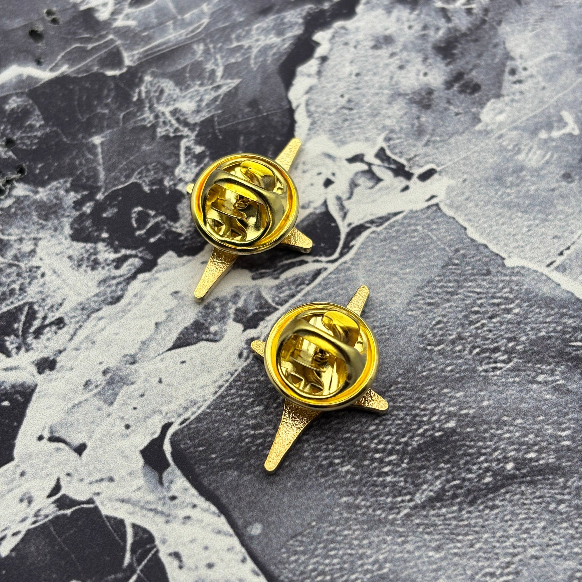 Sparkle Stars - Gold - Enamel Pin Set