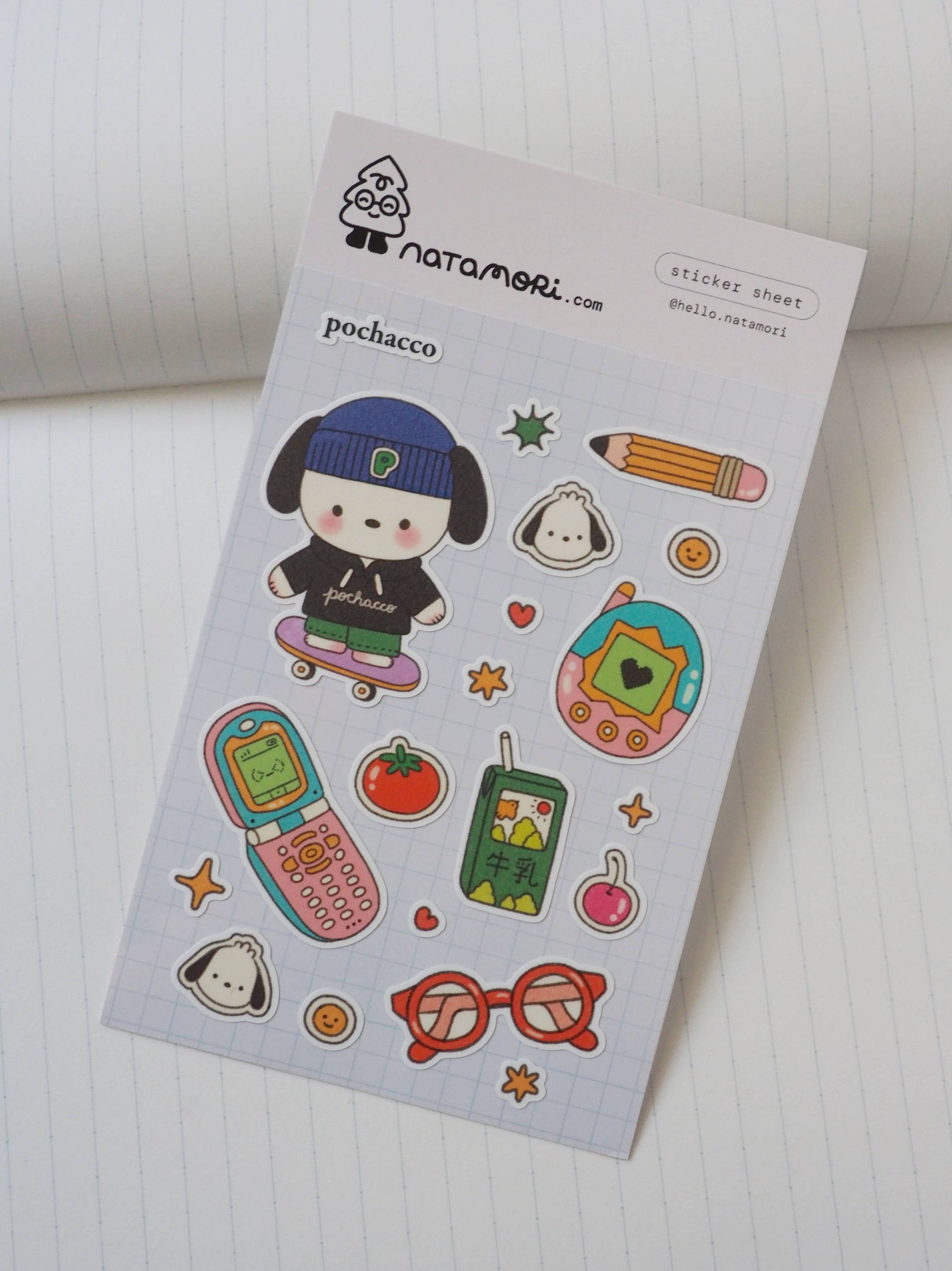 Pochacco  sticker sheet