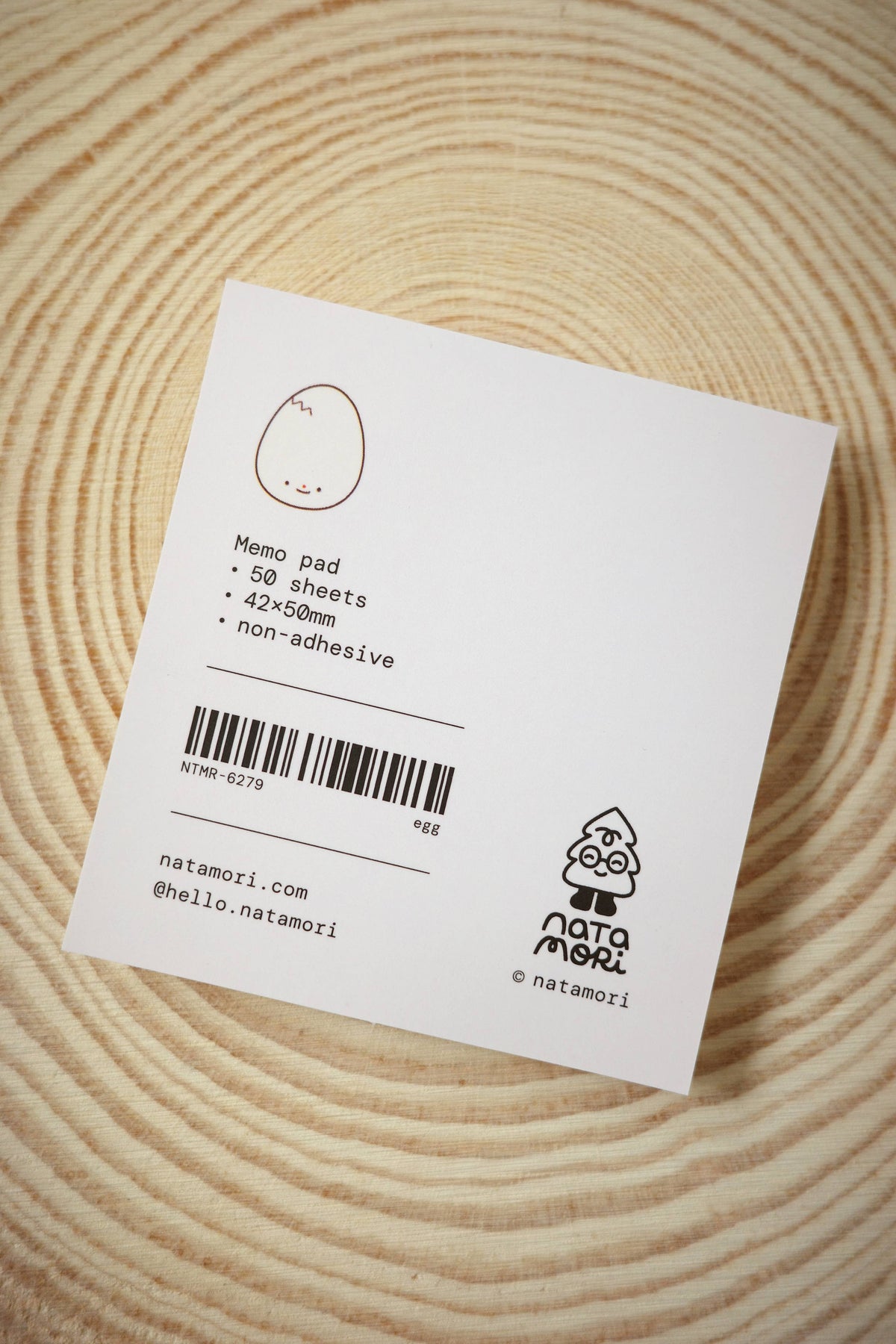 Egg - tiny memo pad