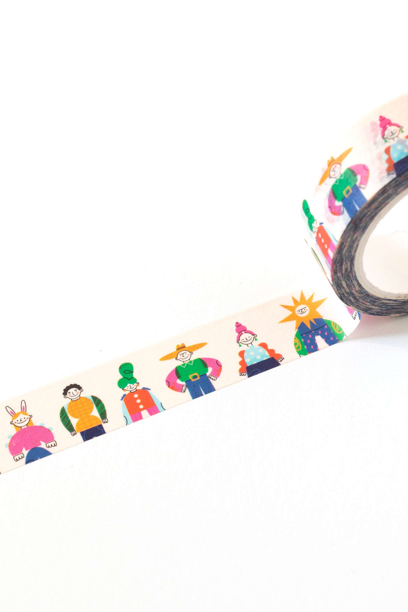 Whimsical People Washi Tape