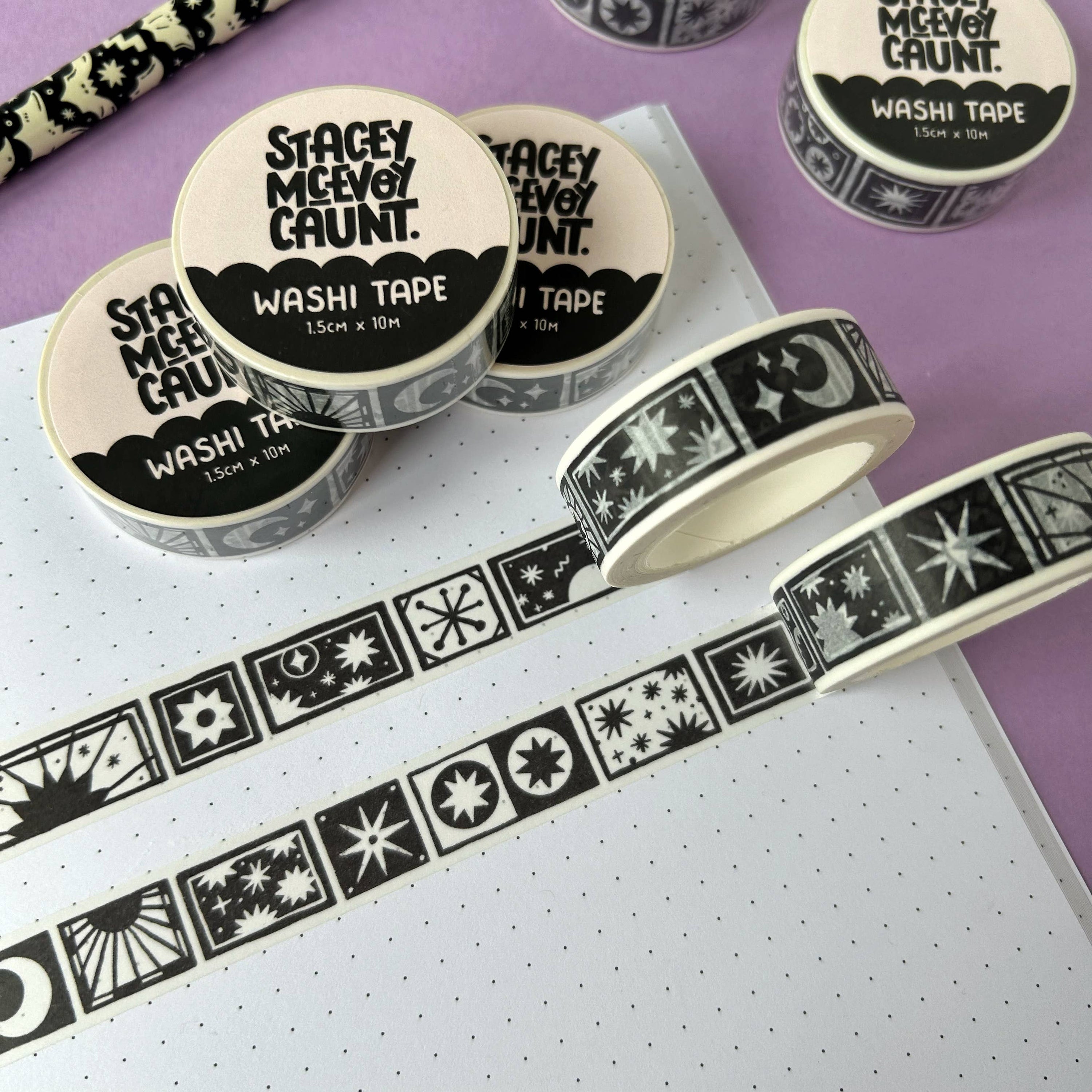 Moon and Stars Washi Tape