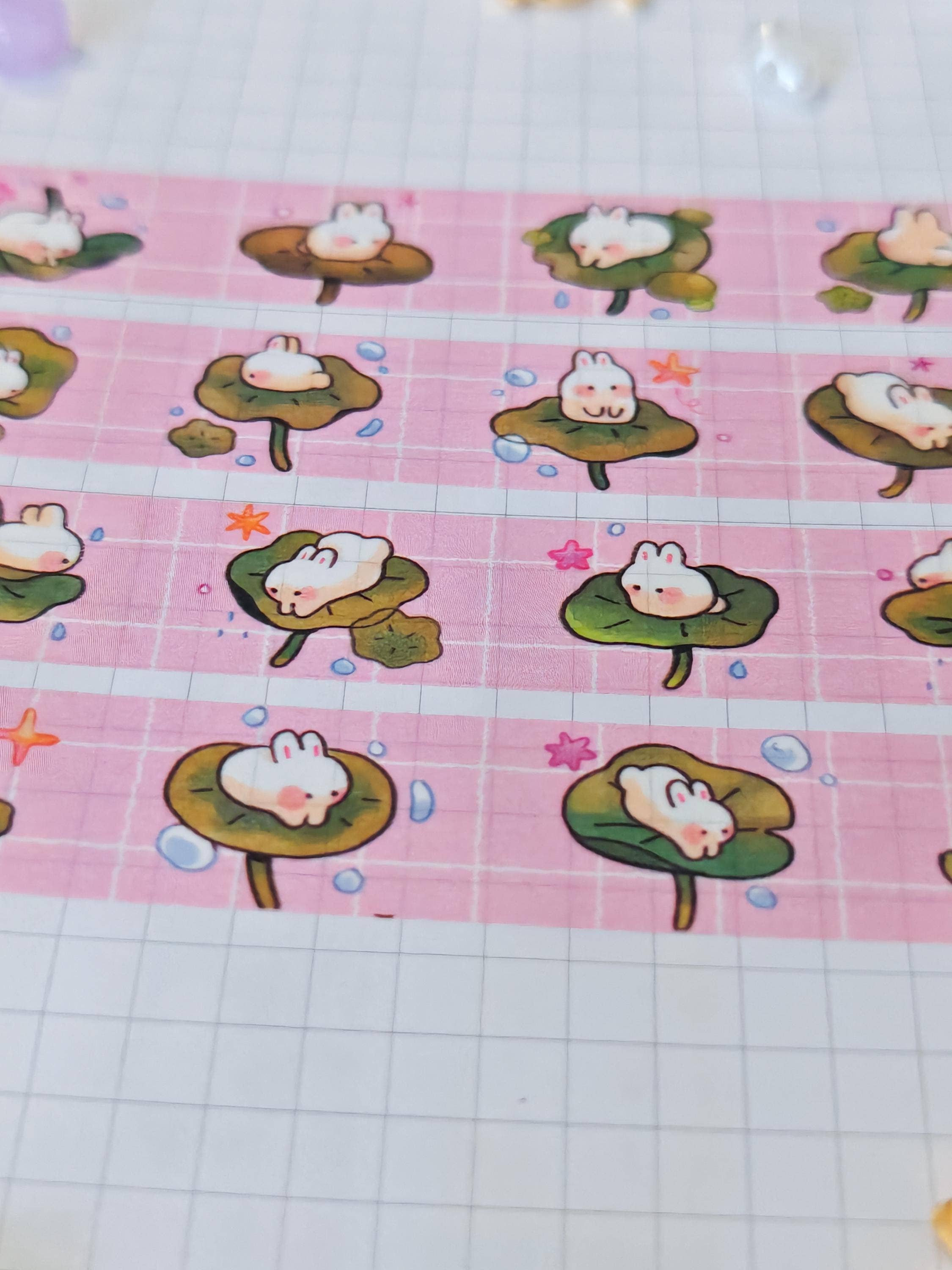 Lotus Bunny Washi Tape