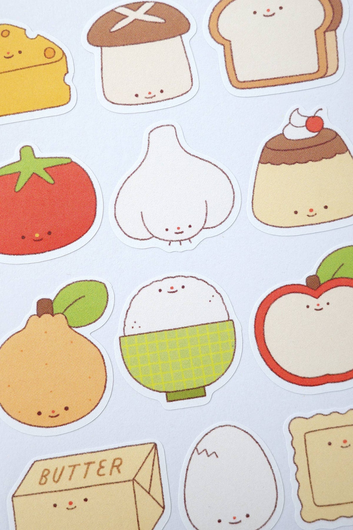 Groceries - writable sticker sheet
