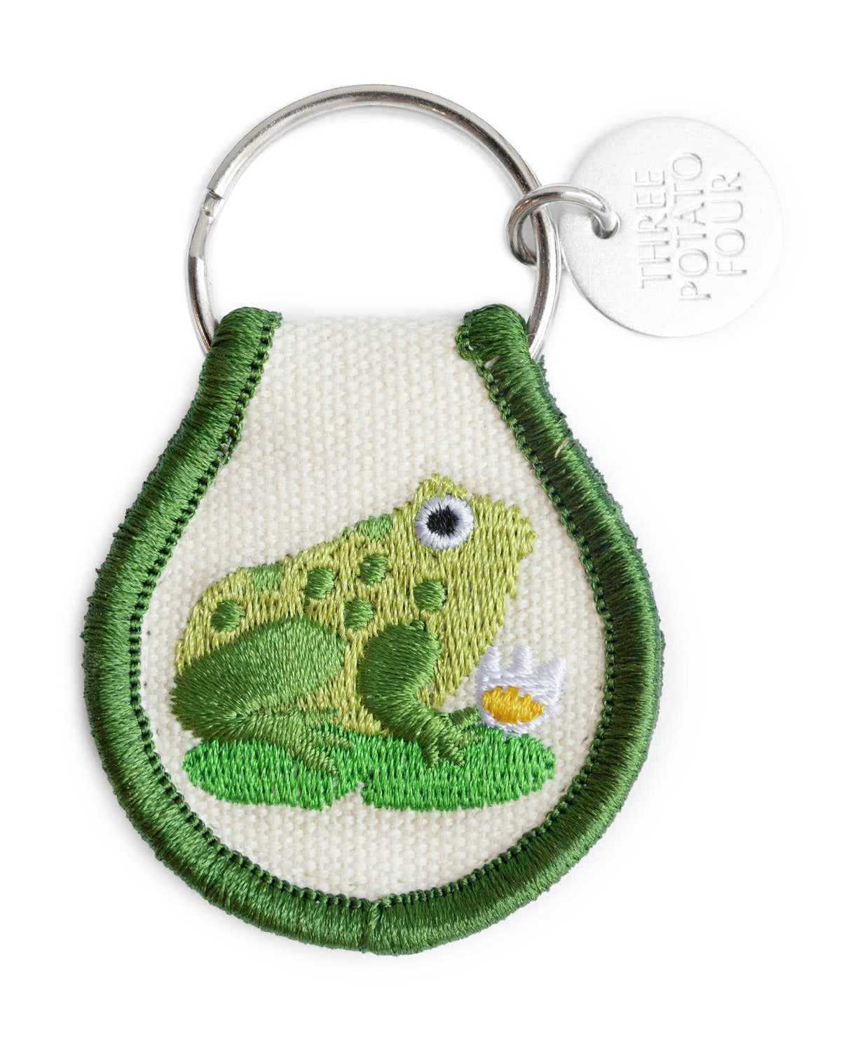 Frog Patch Keychain