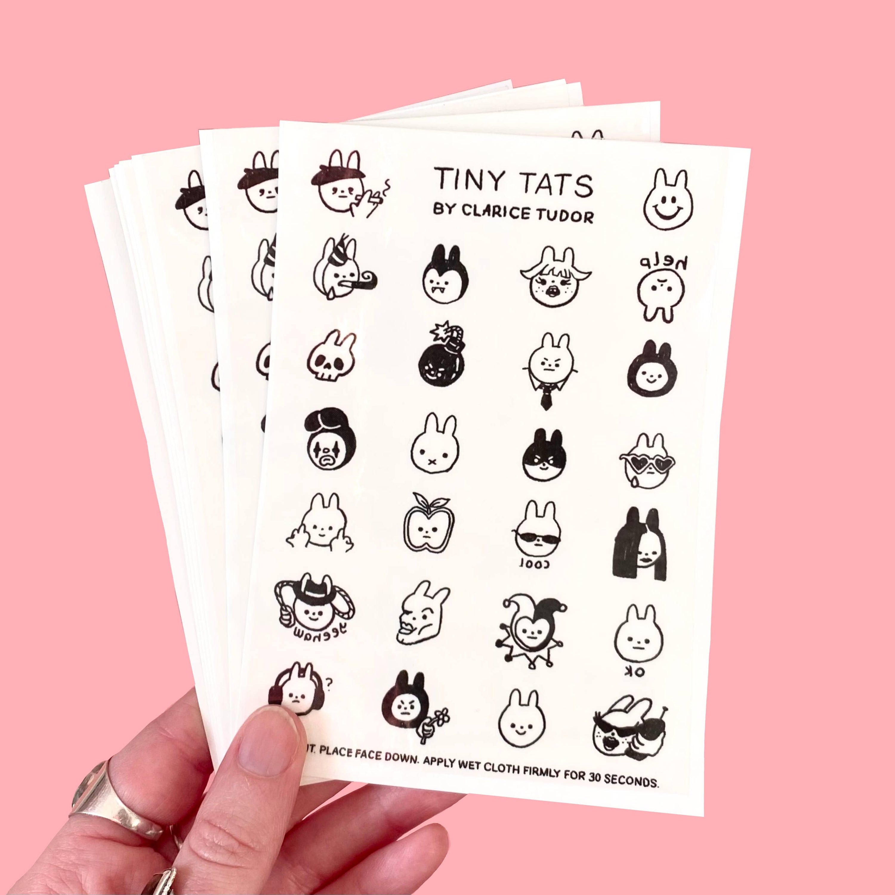 Tatouages Temporaires 'Tiny Tats'