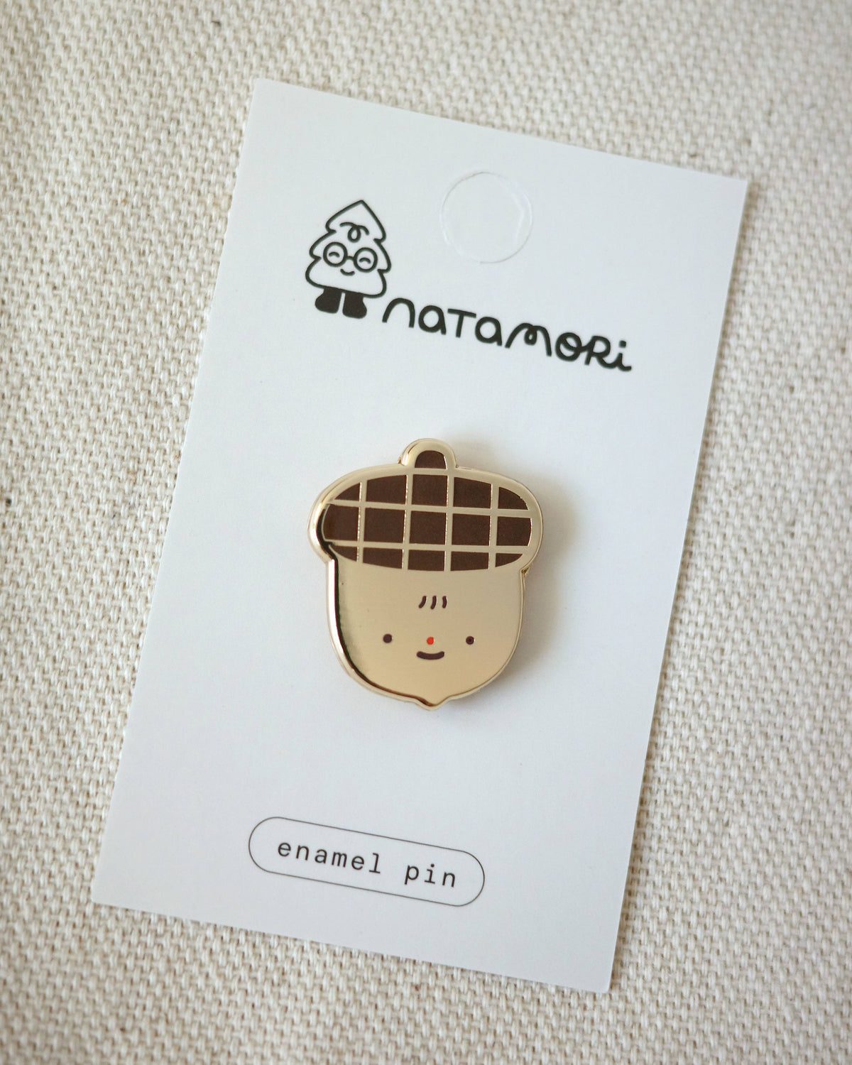 Natamori Acorn Pin