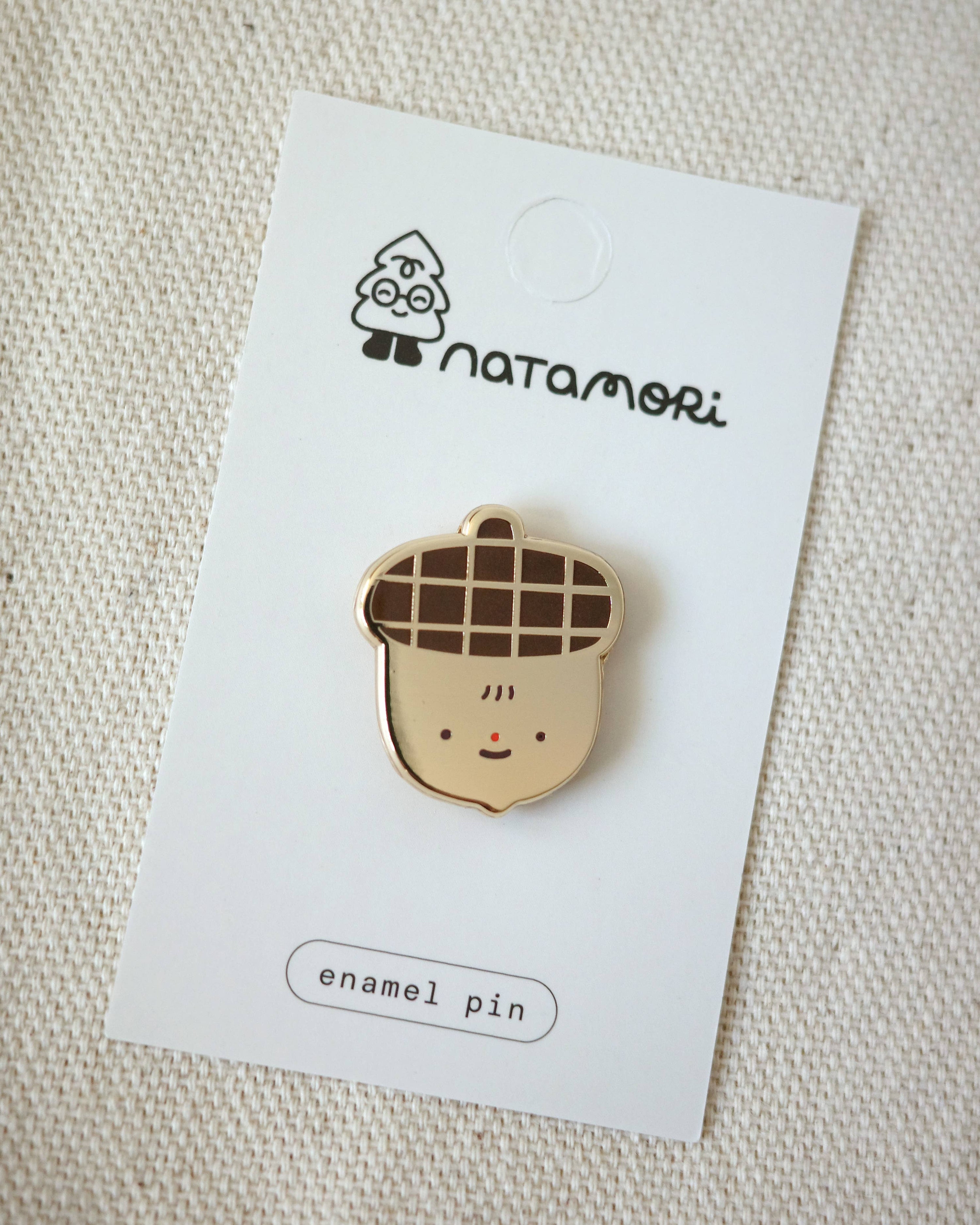 Natamori Acorn Pin