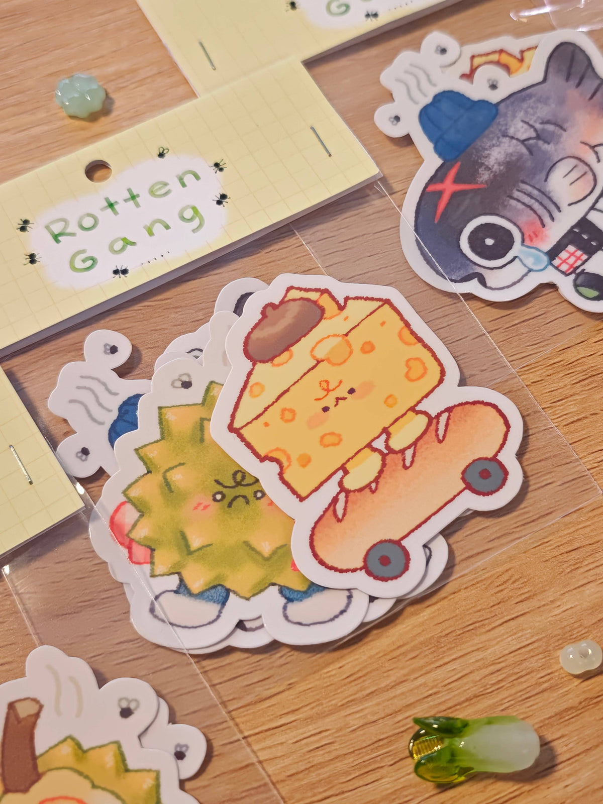 Glossy Rotten Gang Vinyl Sticker Pack