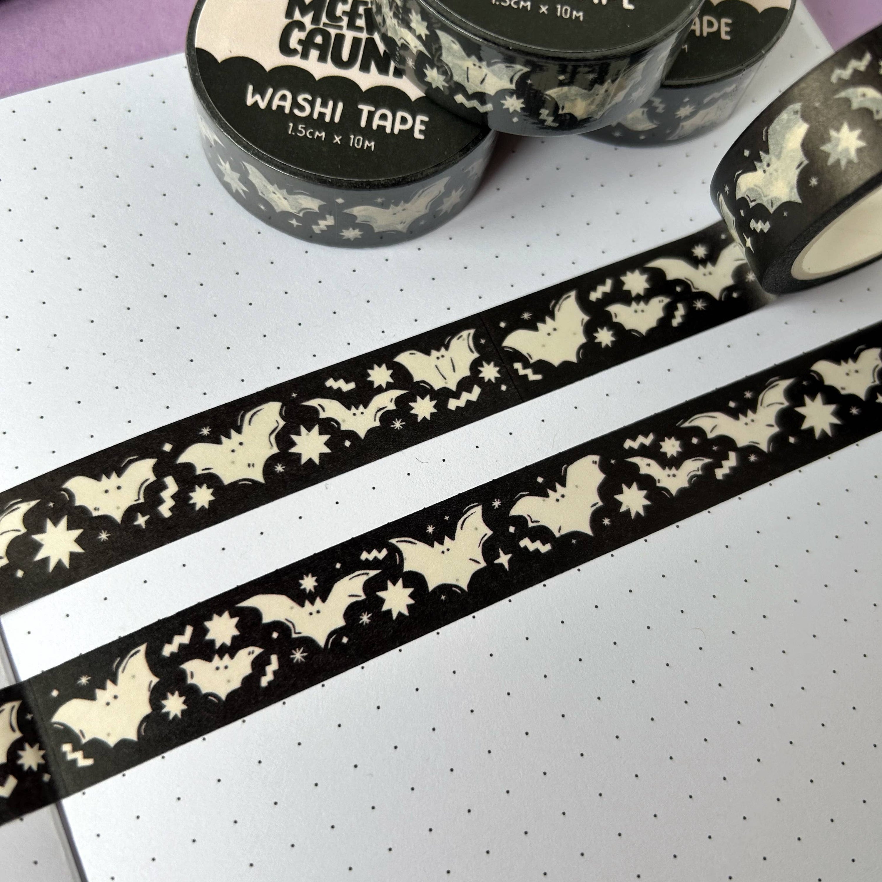 Bats Washi Tape