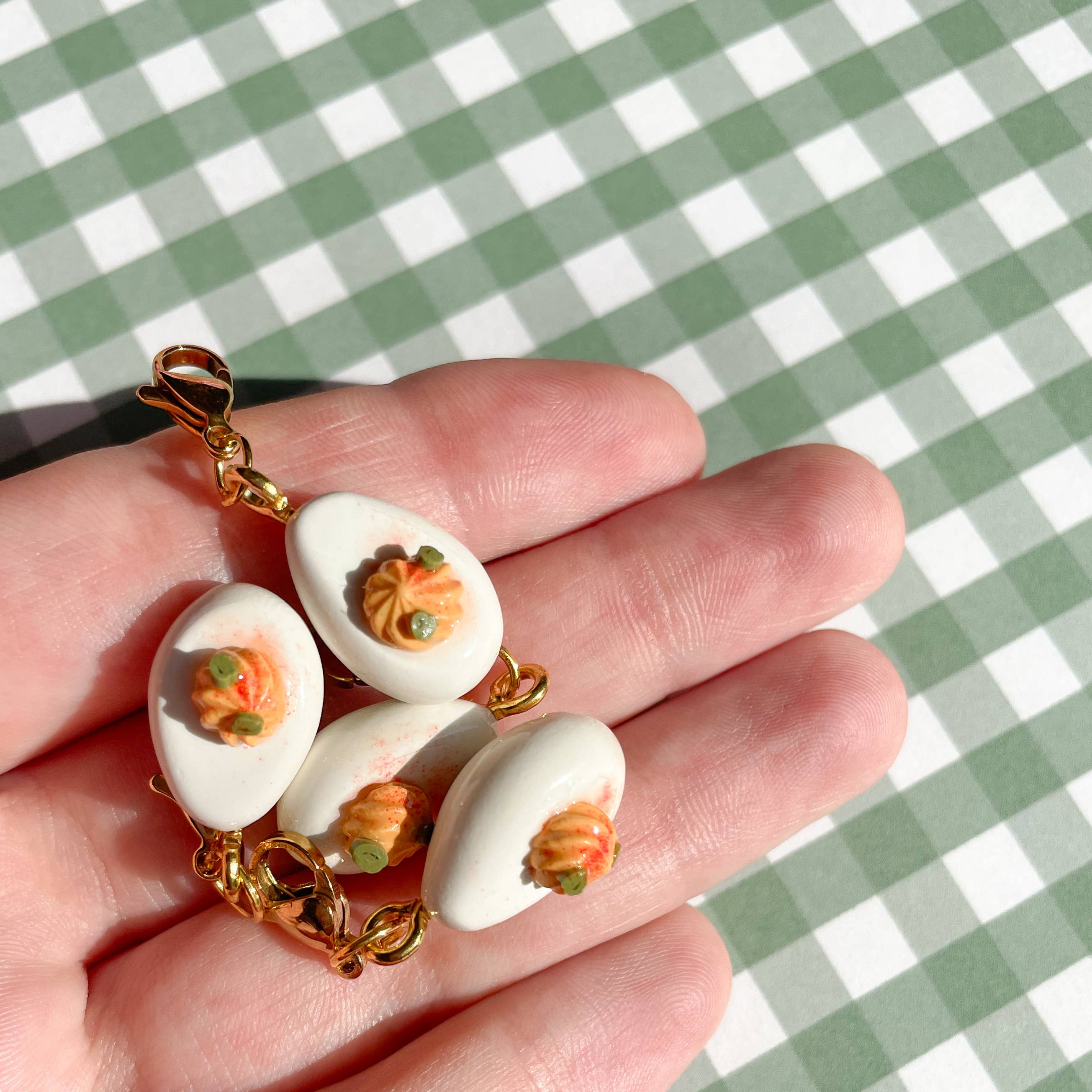 Petit Breloque 'Devilled Egg'