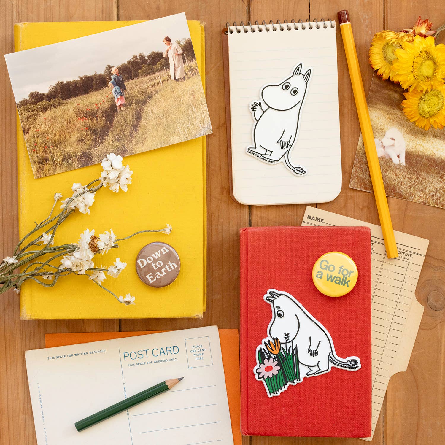 Moomintroll Garden Magnet