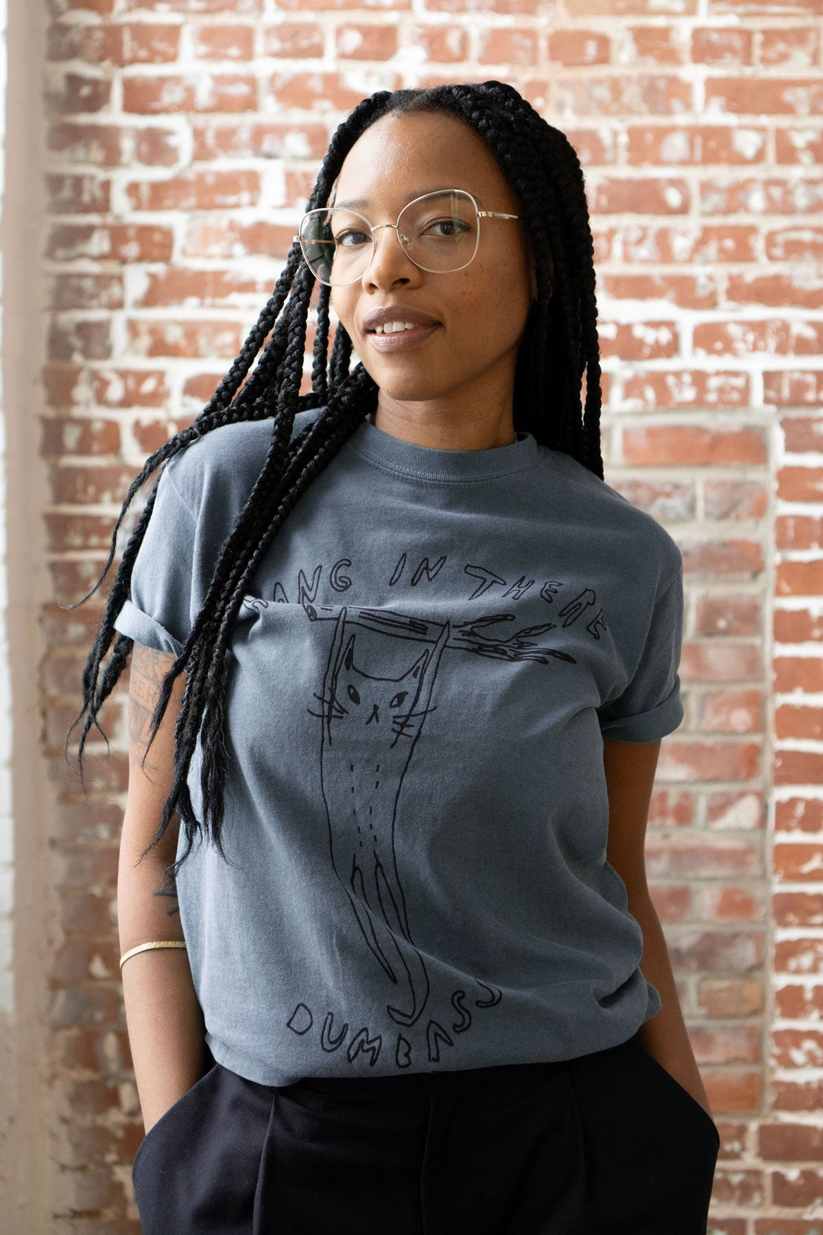 T-shirt 'Hang in There'
