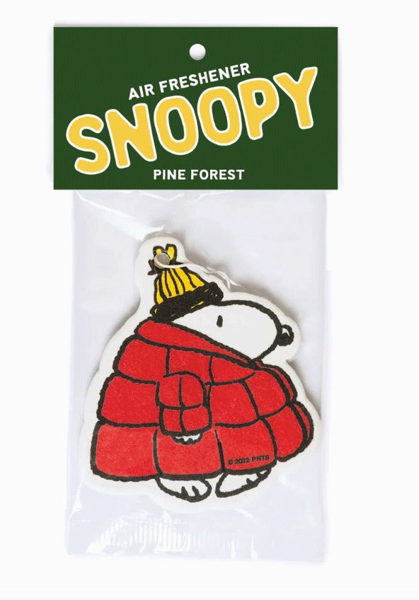 Snoopy Puffer Coat Air Freshener