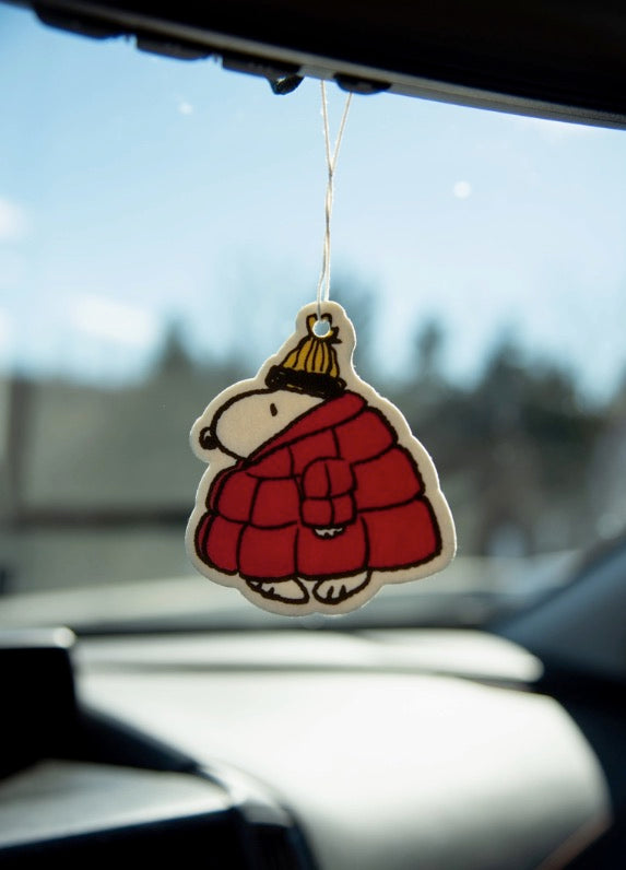 Snoopy Puffer Coat Air Freshener
