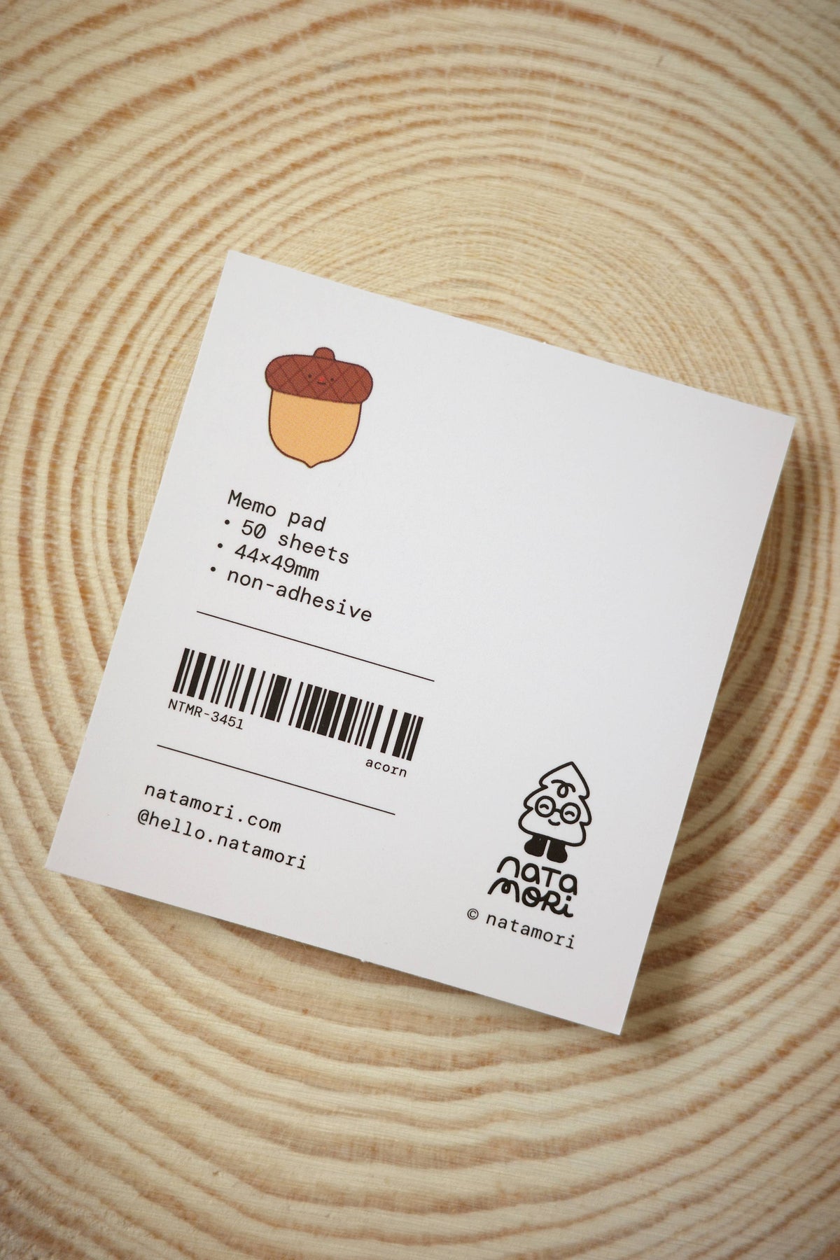 Acorn - tiny memo pad