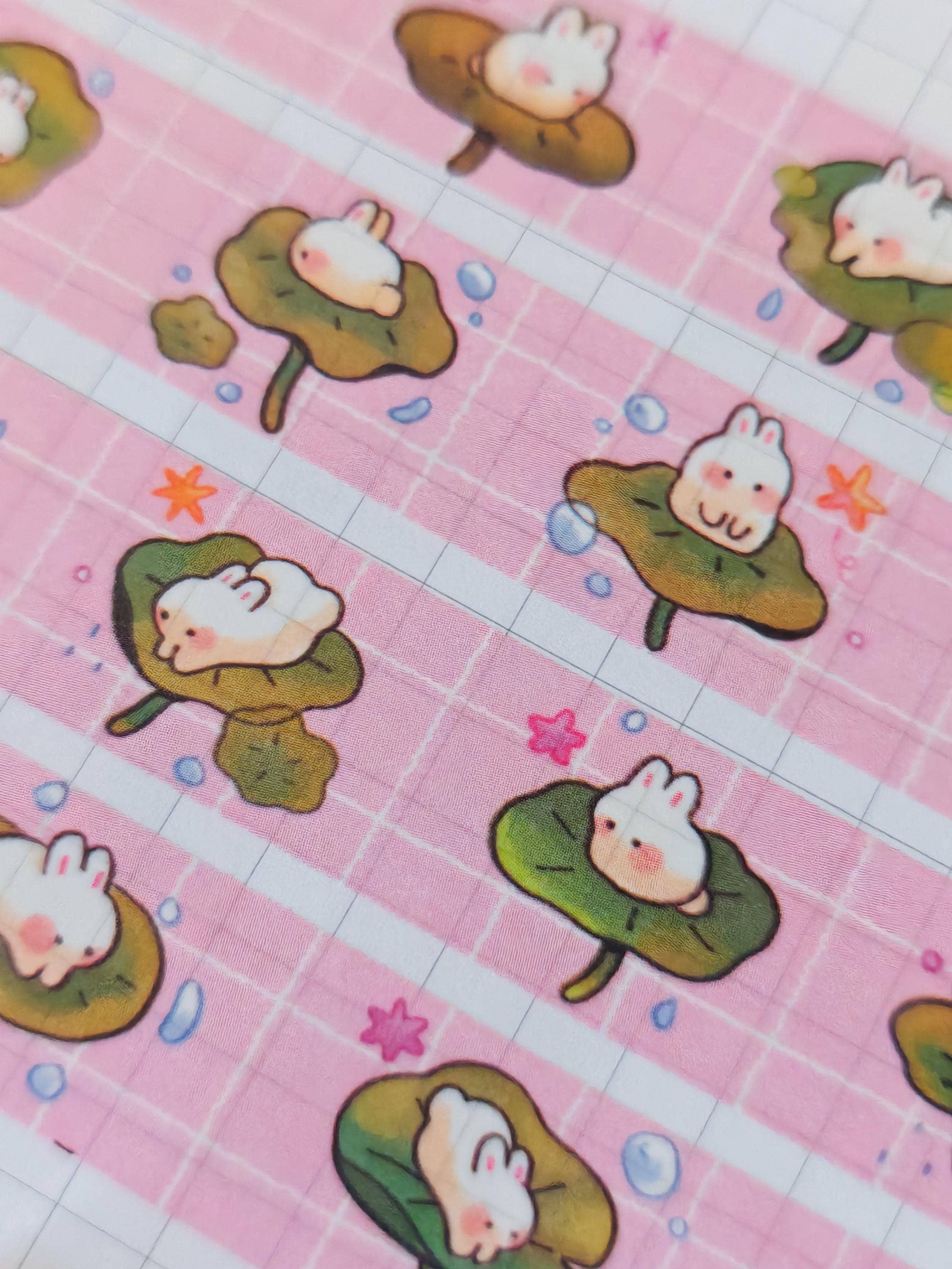 Lotus Bunny Washi Tape