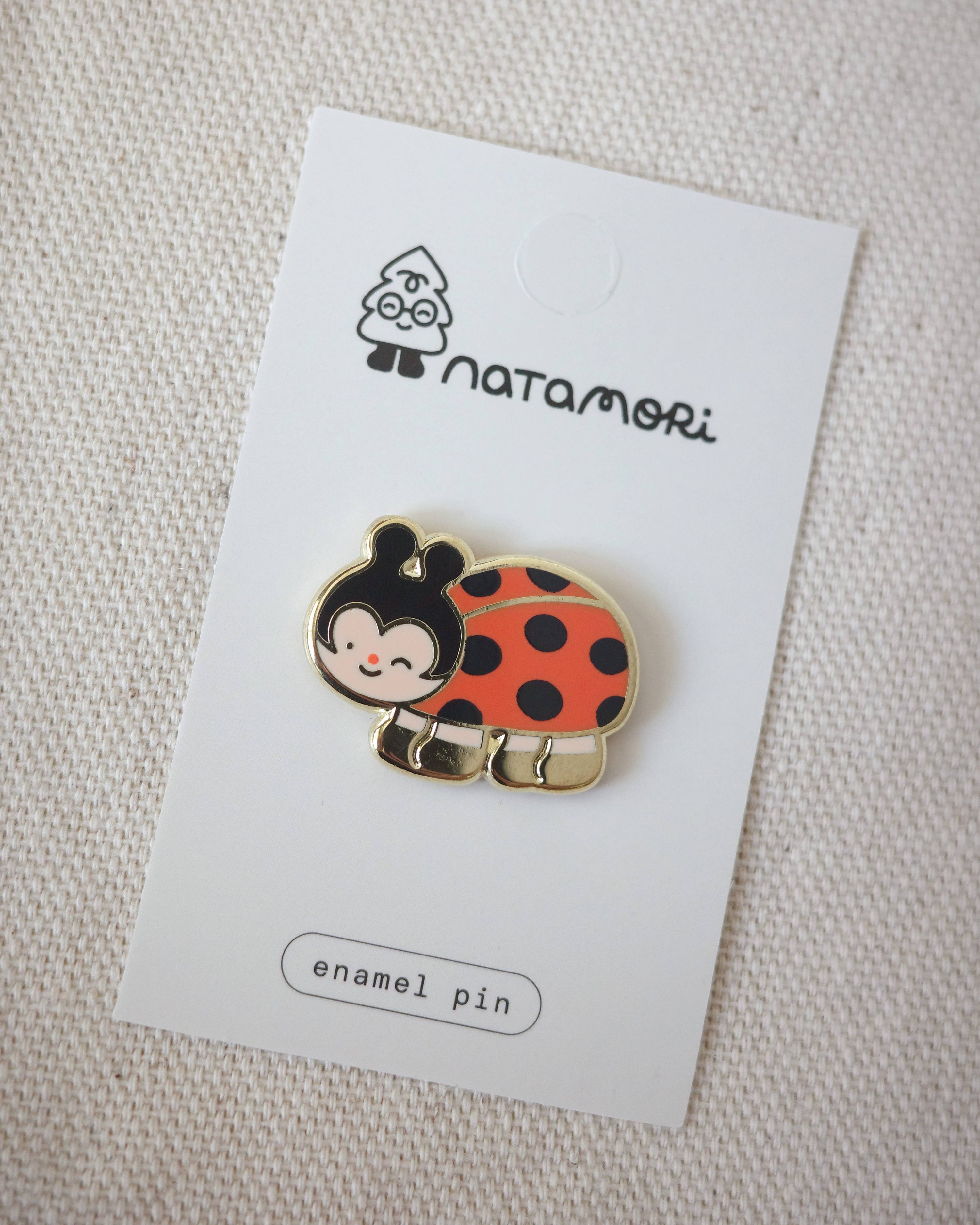 Épinglette 'Ladybug' de Natamori