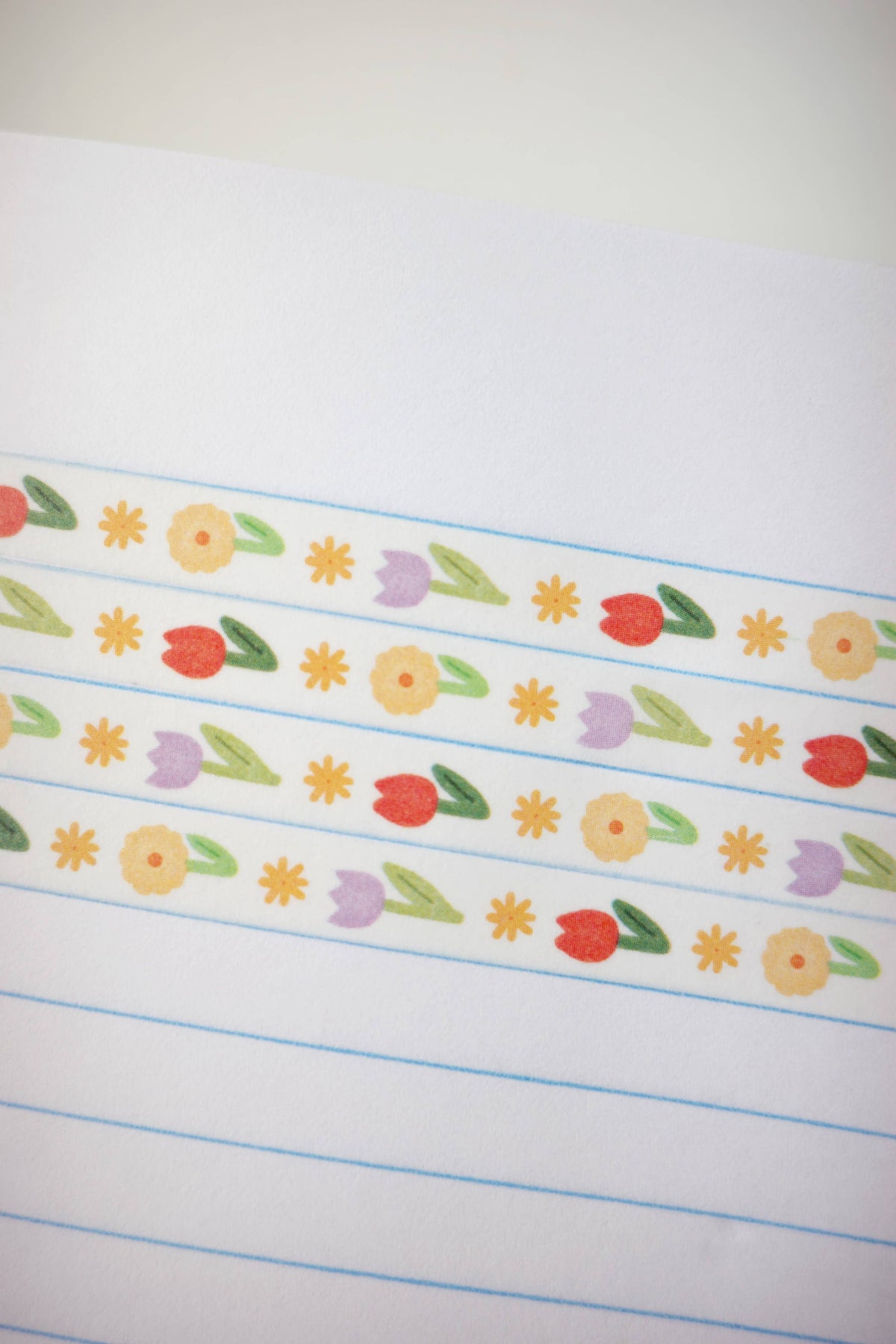 Garden Blooms Skinny Washi Tape
