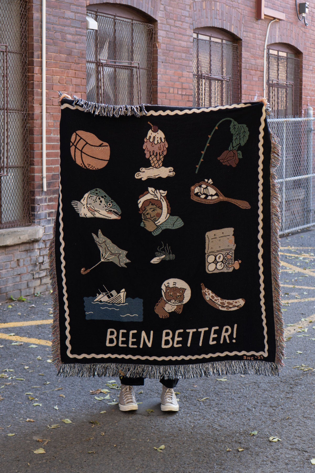 Been Better Icons Blanket