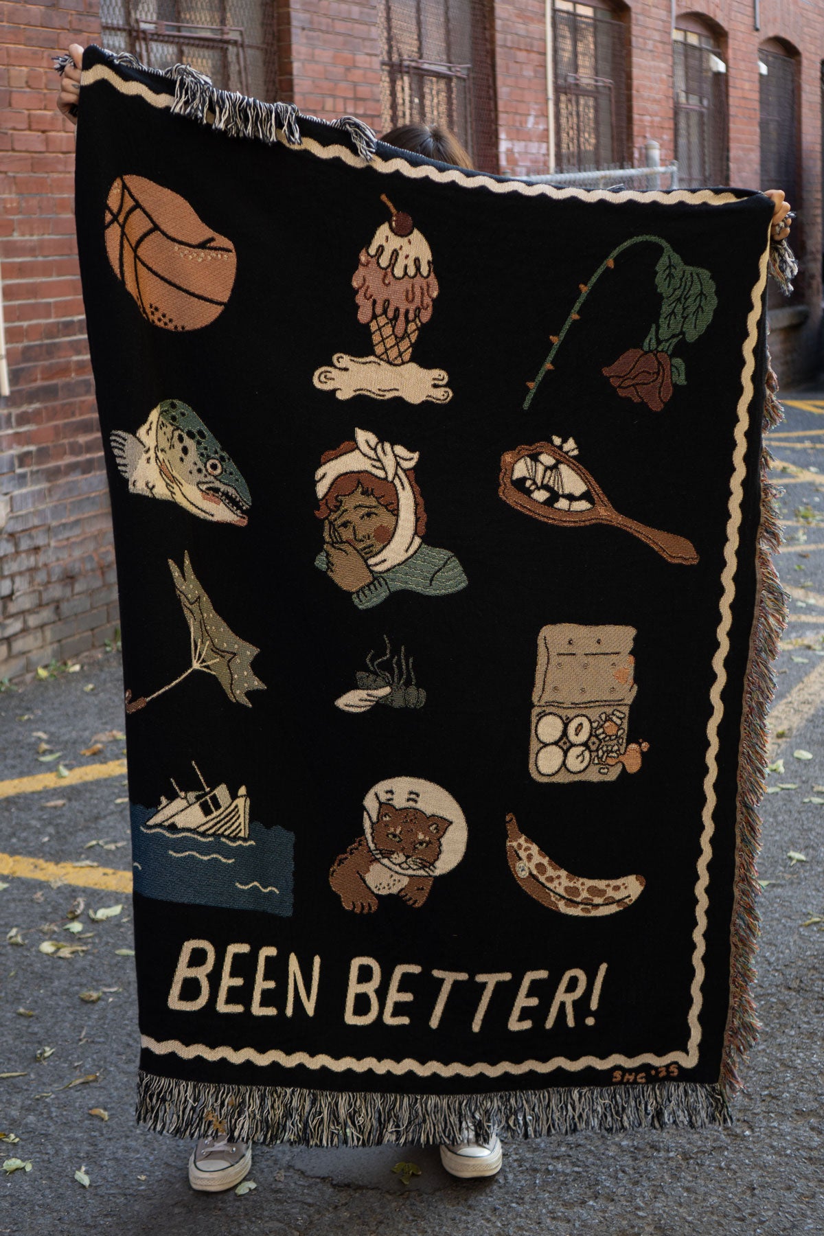 Been Better Icons Blanket