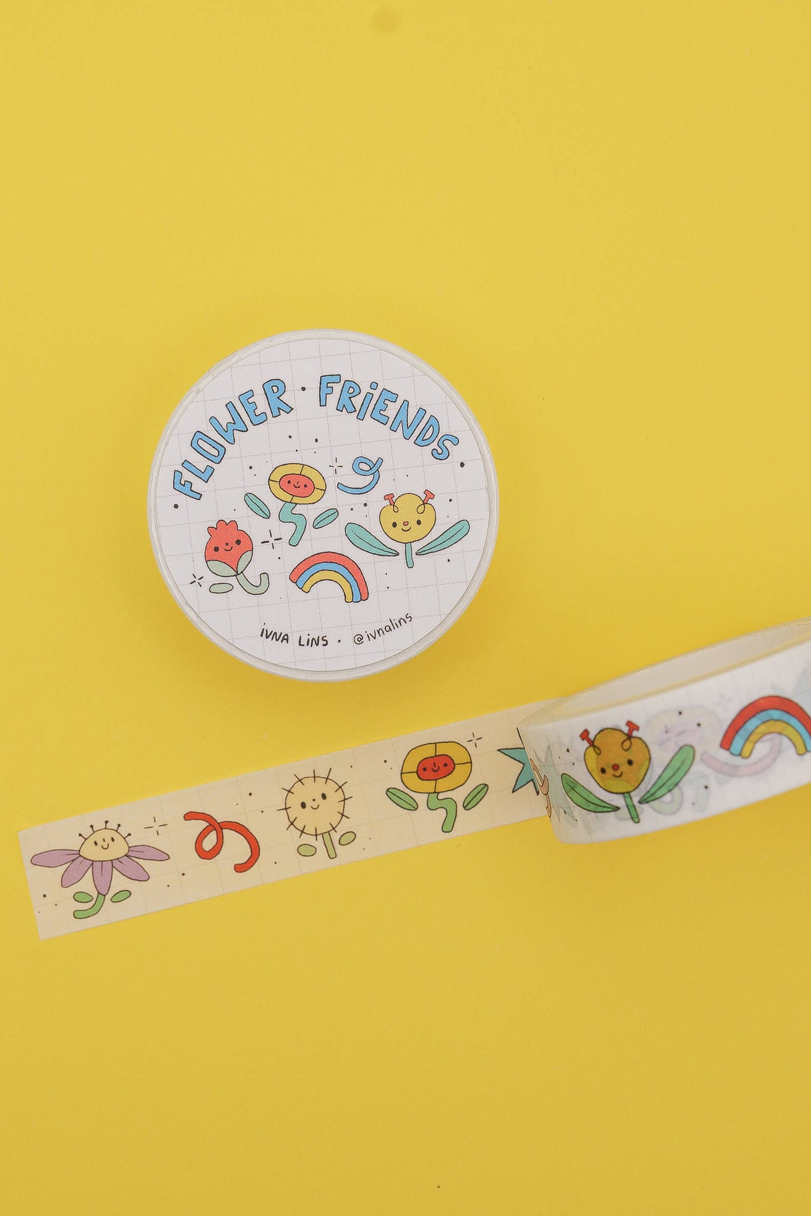 Flower Friends Washi Tape