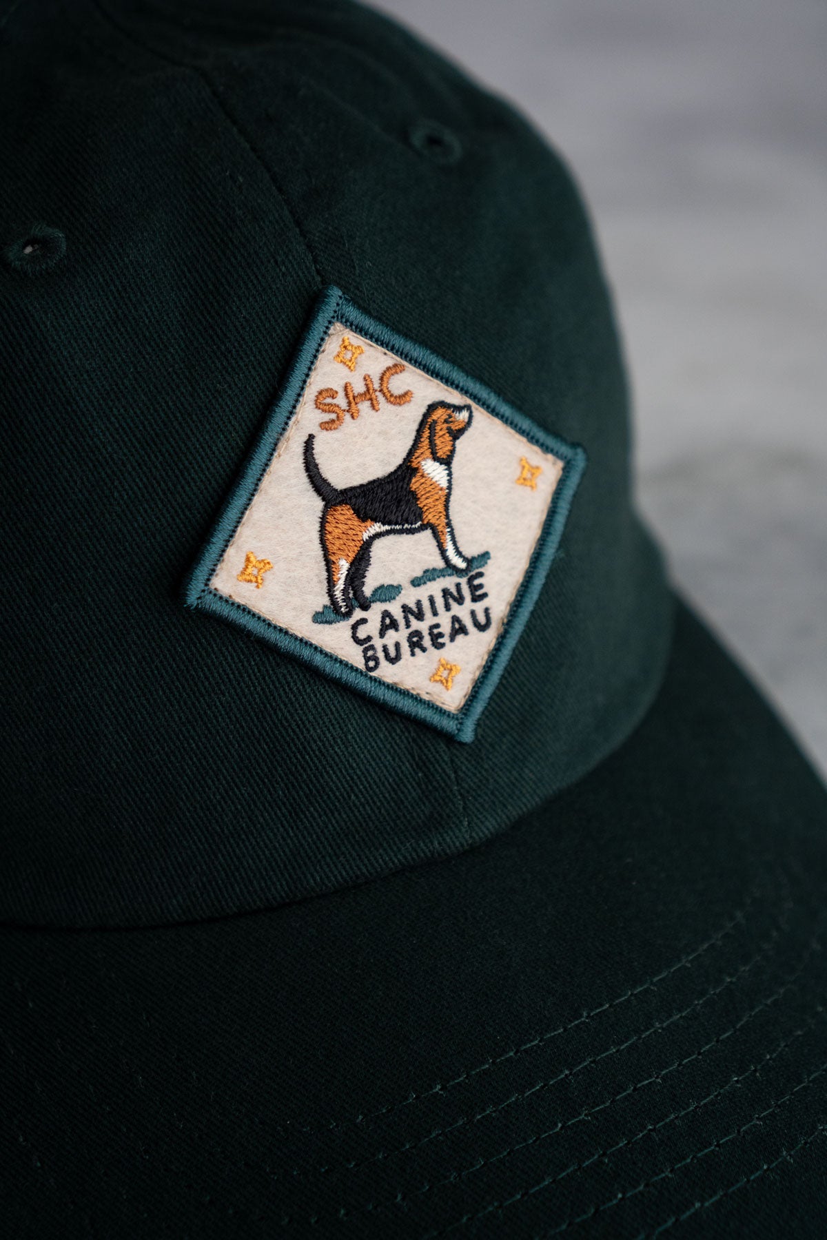Canine Bureau Patched Dad Hat