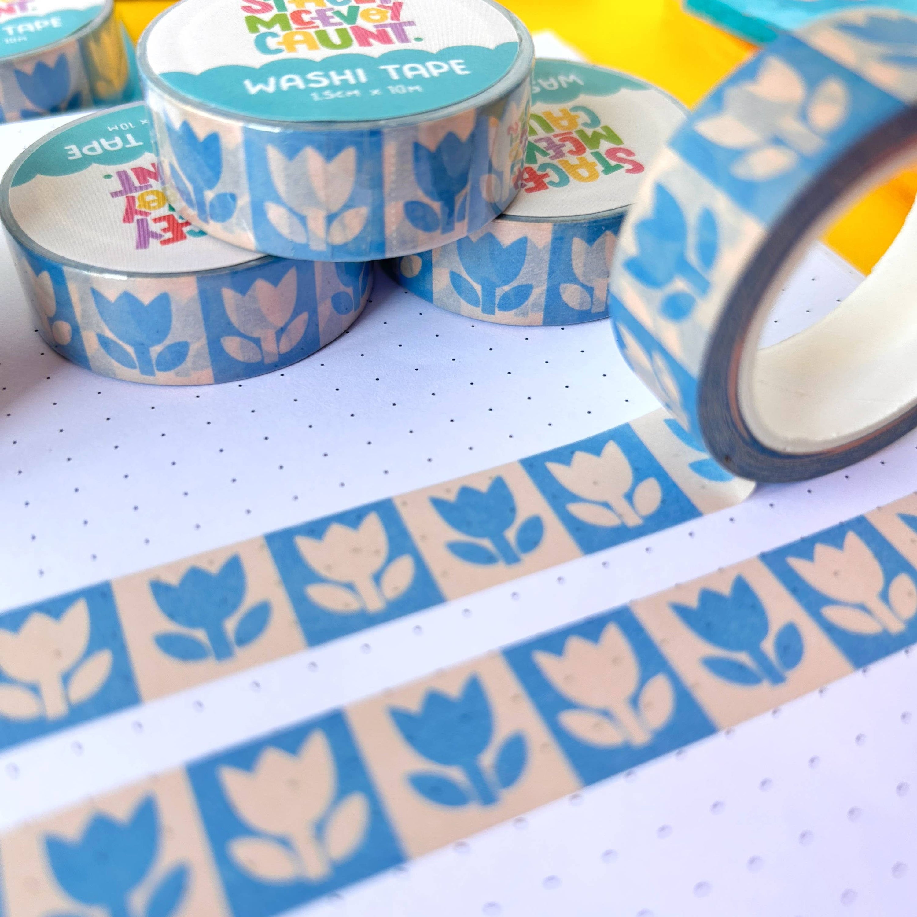 Blue Tulip Washi Tape