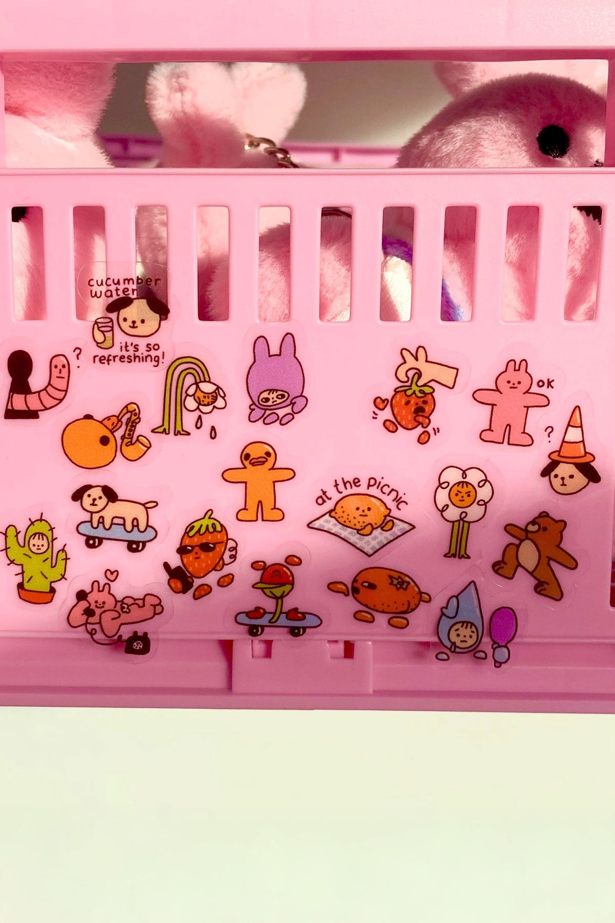 Clarice Tudor Small Guys 2 - Clear Sticker Sheet