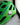 Reflective sticker of a cute raccoon on a skateboard shown on a kids bike helmet