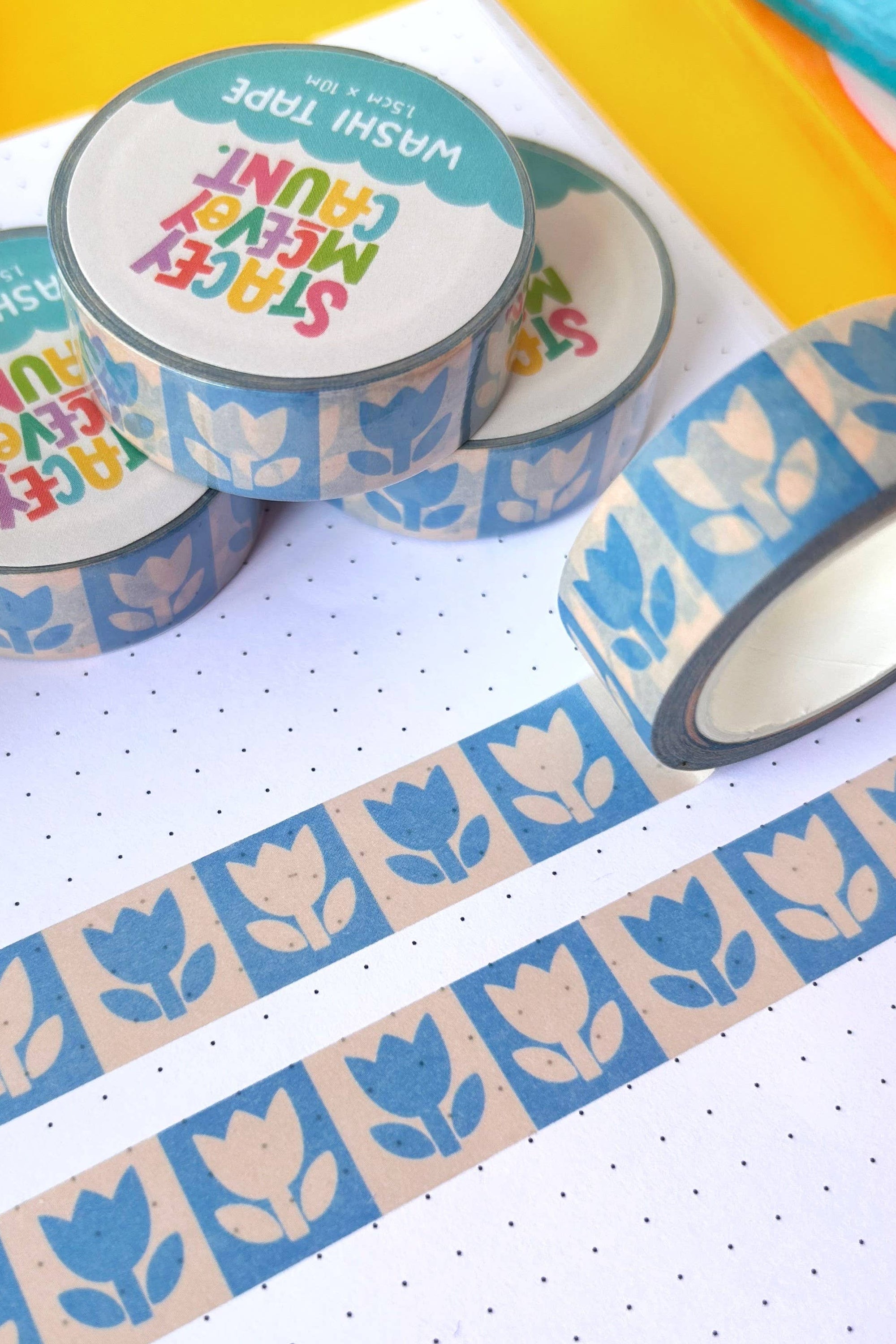 Blue Tulip Washi Tape