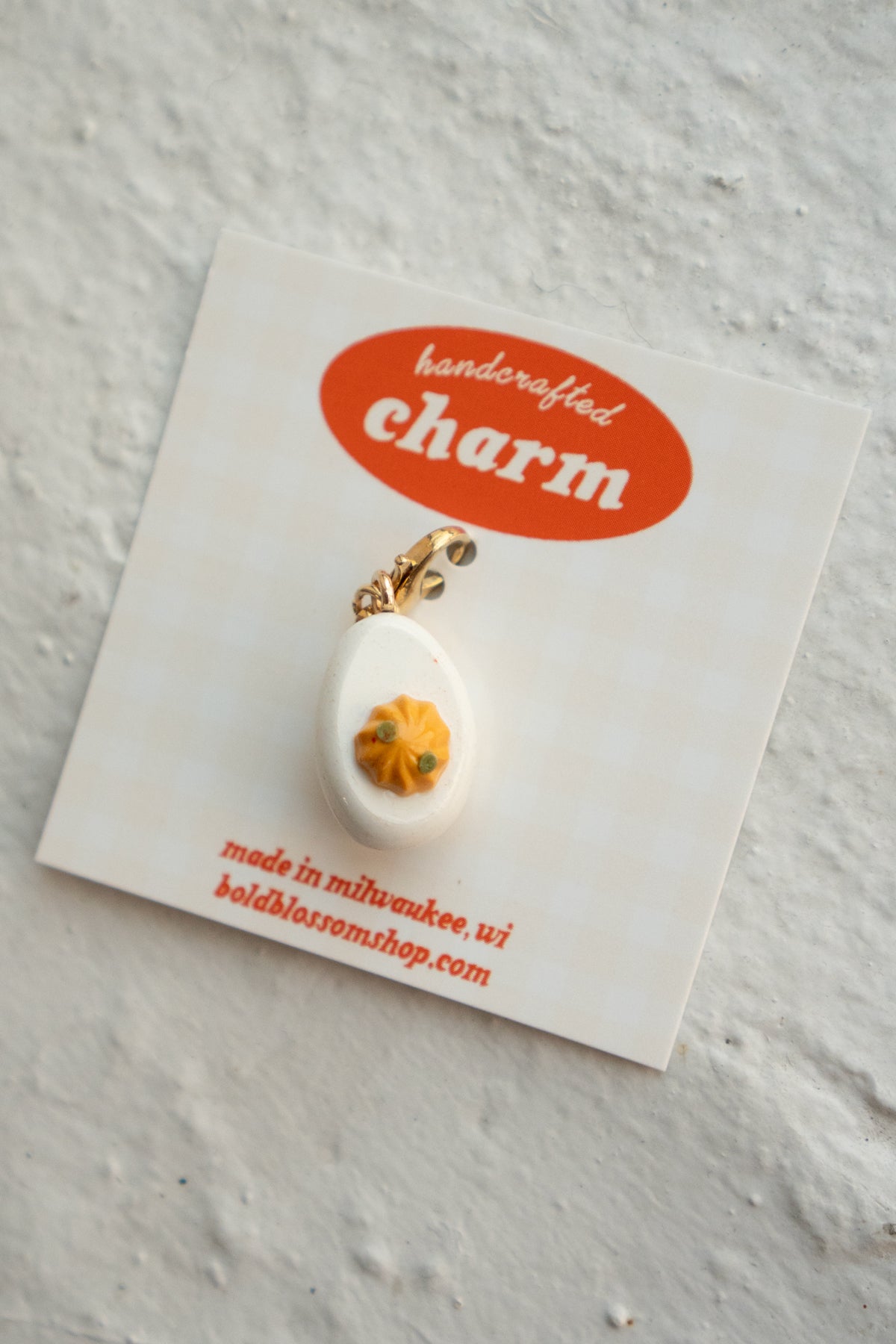 Petit Breloque 'Devilled Egg'