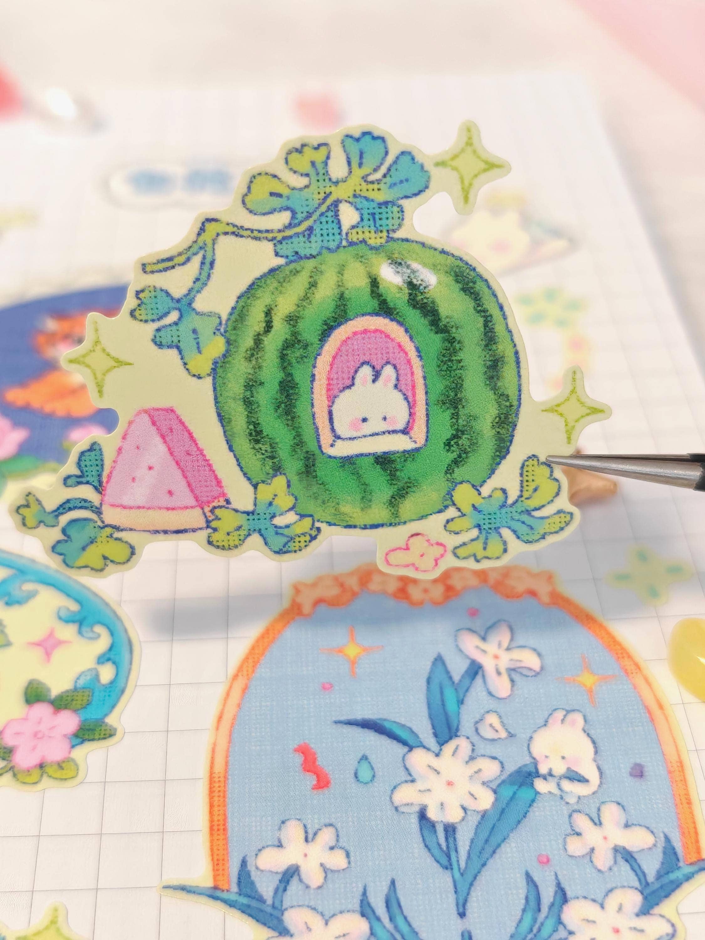 Chinese Remedies Glossy Sticker Sheet