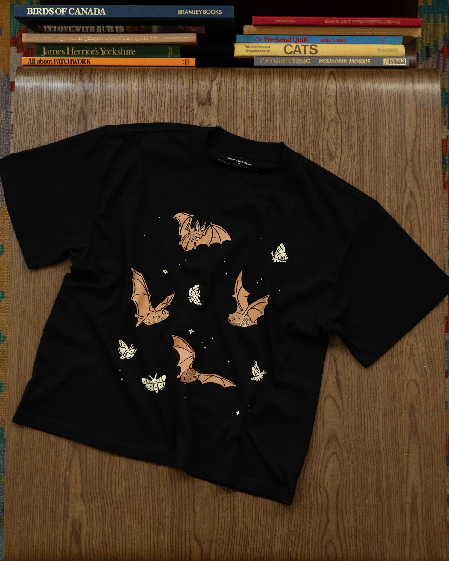 Echolocation Slouch Tee | Black