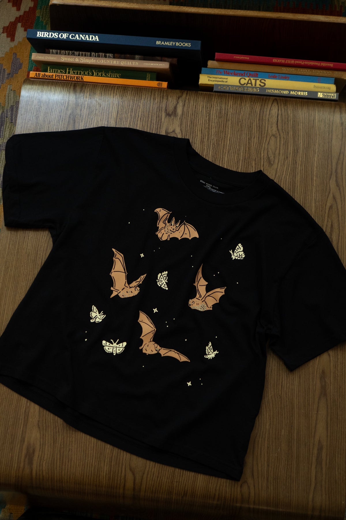 Echolocation Slouch Tee | Black