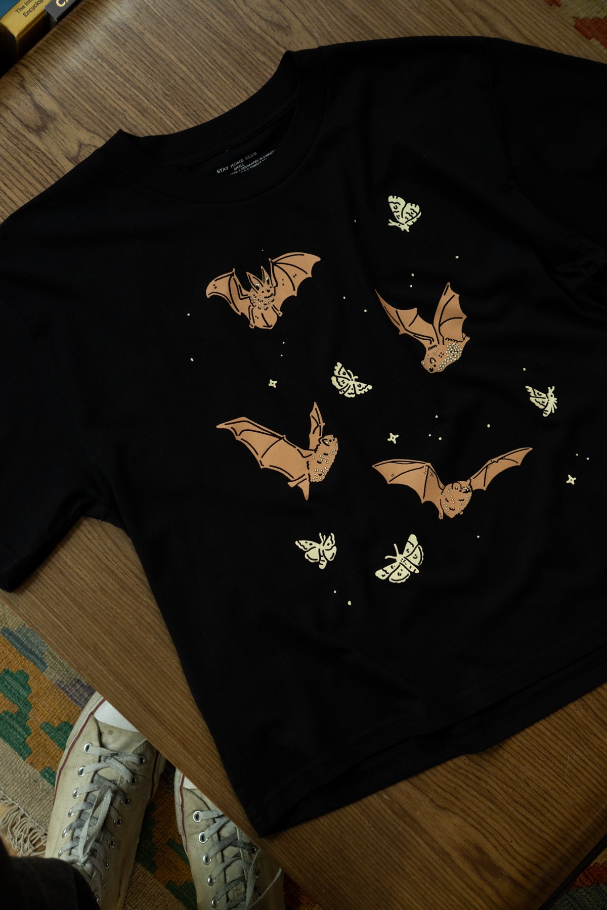 Echolocation Slouch Tee | Black