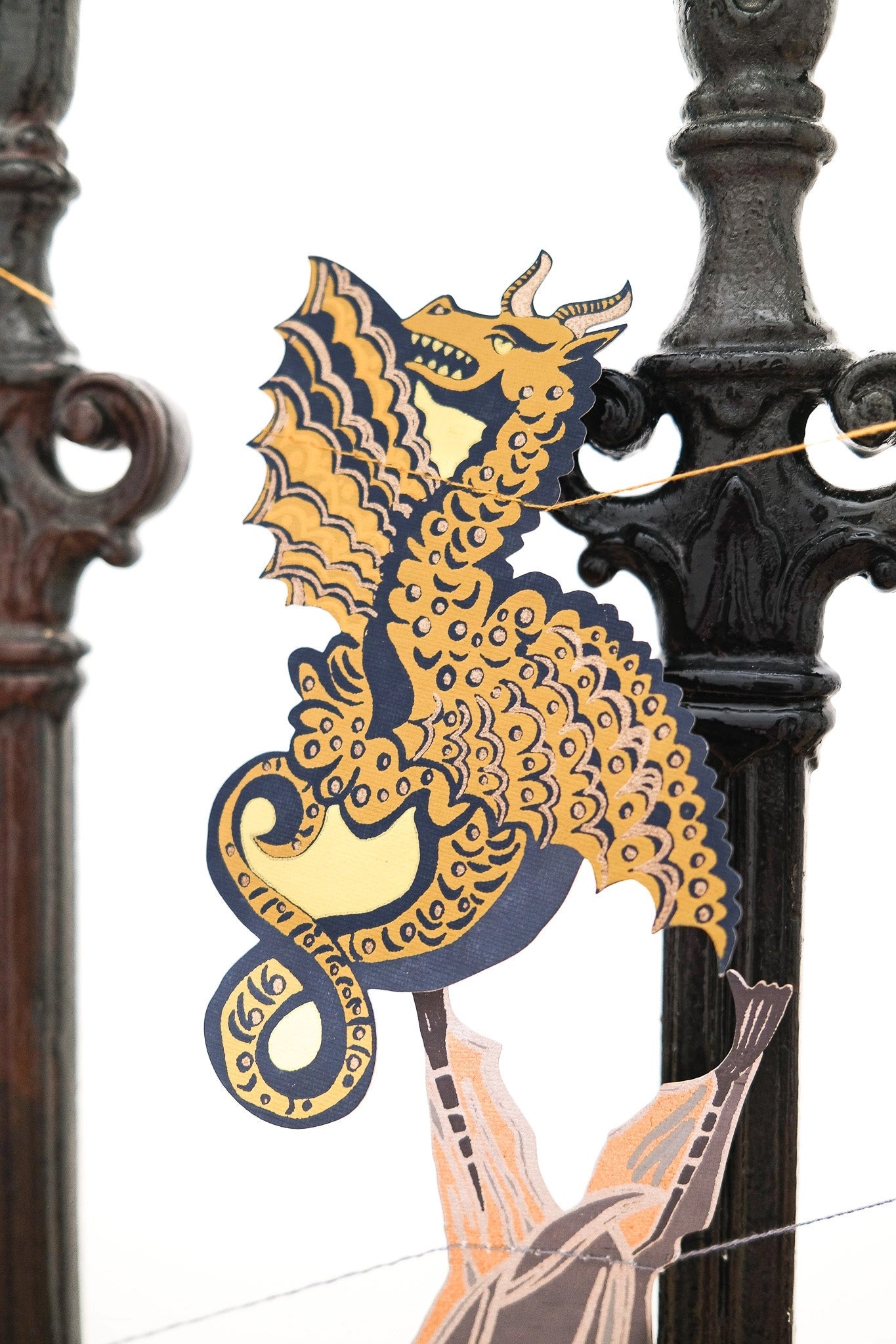 Samhain Screen Printed and Sewn Garland