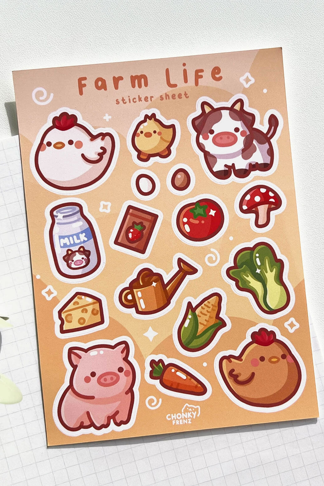 Farm Life - Sticker Sheet