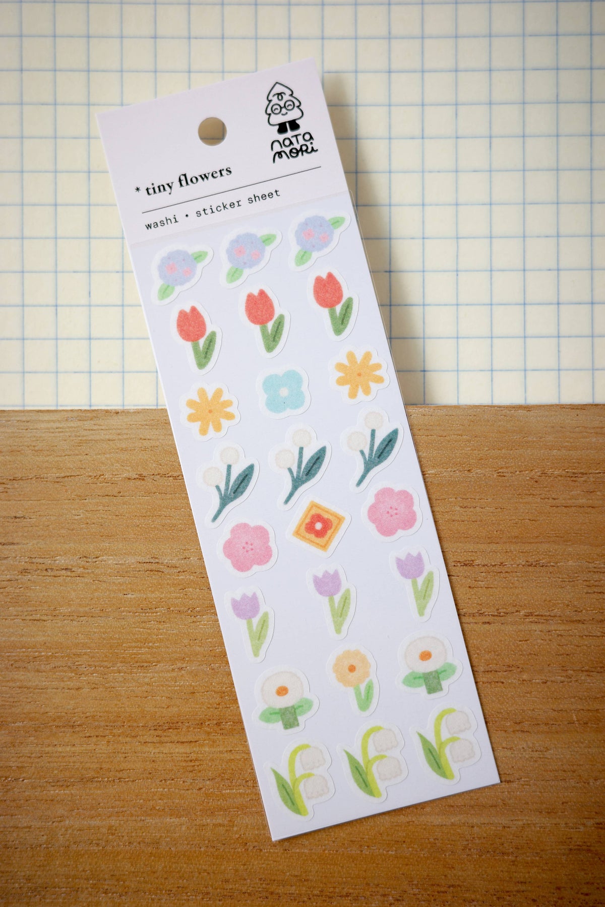 Tiny flowers - washi sticker sheet