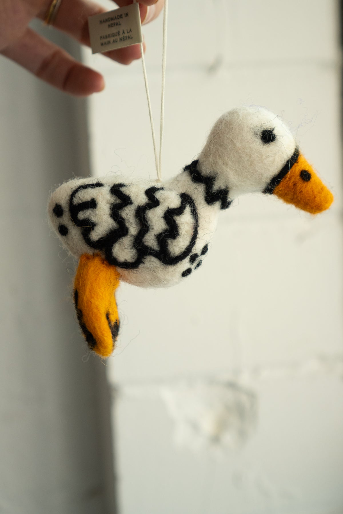 Fowl - Felted Wool Ornament