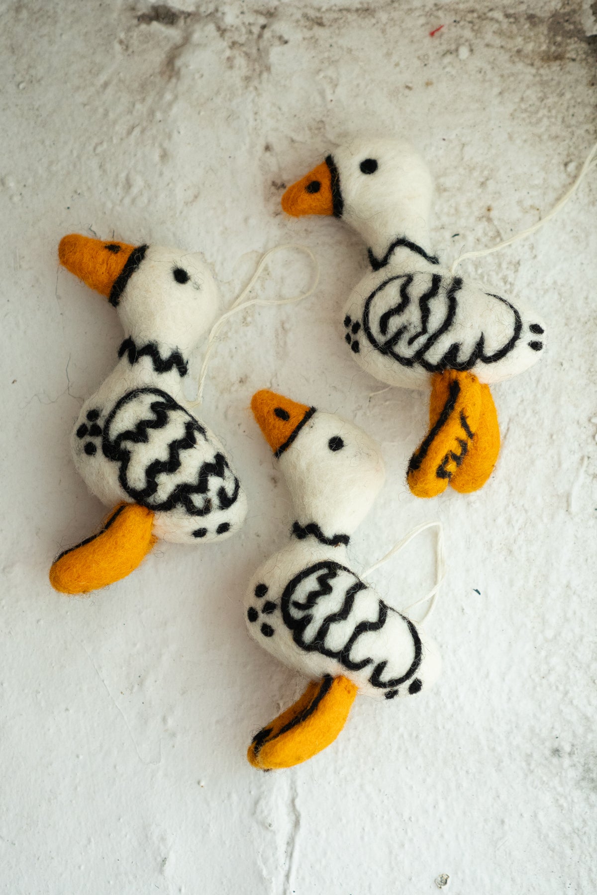 Fowl - Felted Wool Ornament