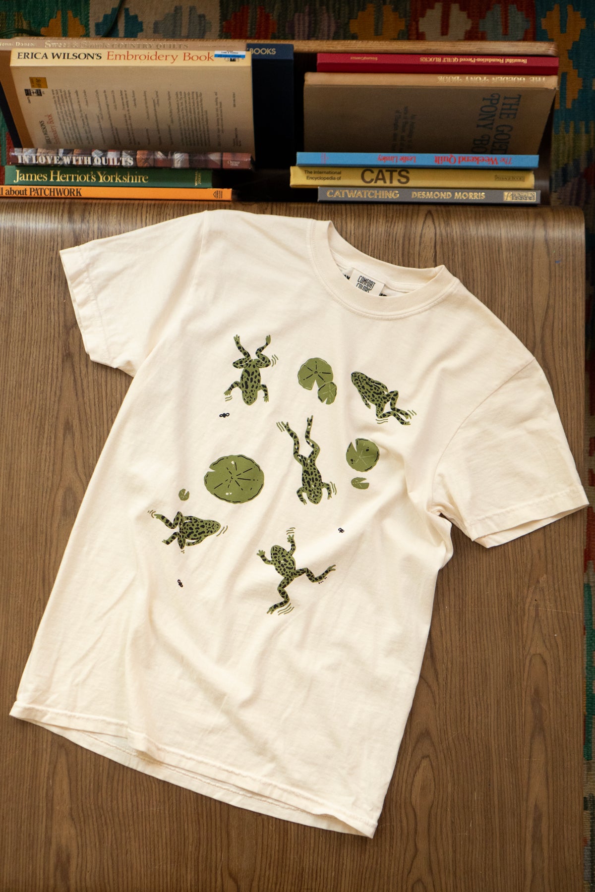 Frog Days T-Shirt | Cream