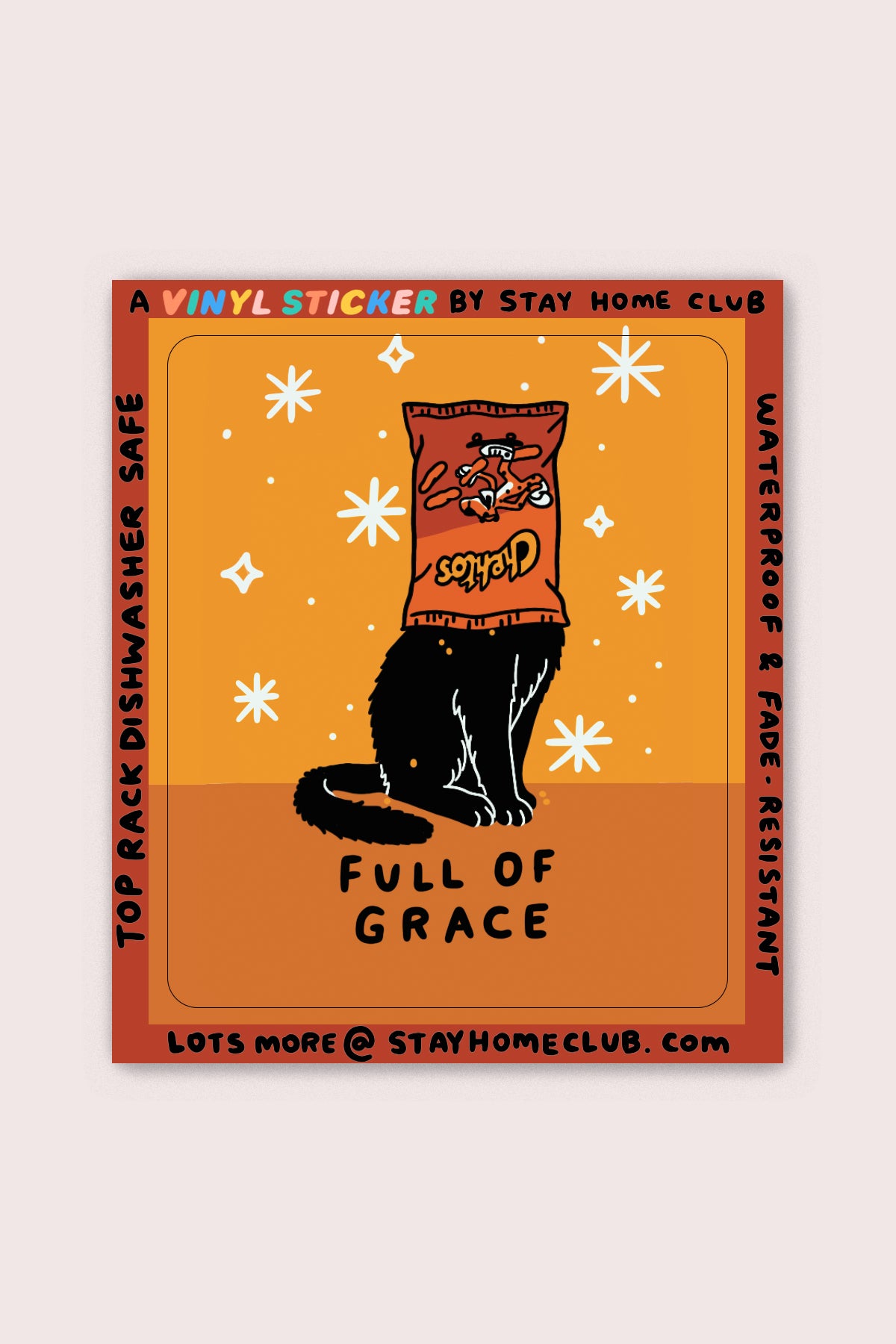 Full of Grace Vinyl Sticker