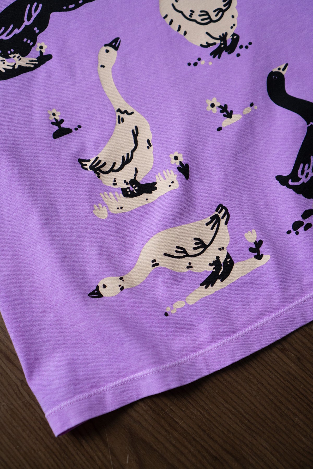 T-Shirt Carré CC 'Goose Morning'