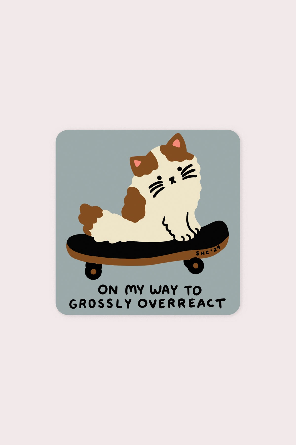 Overreact Vinyl Sticker