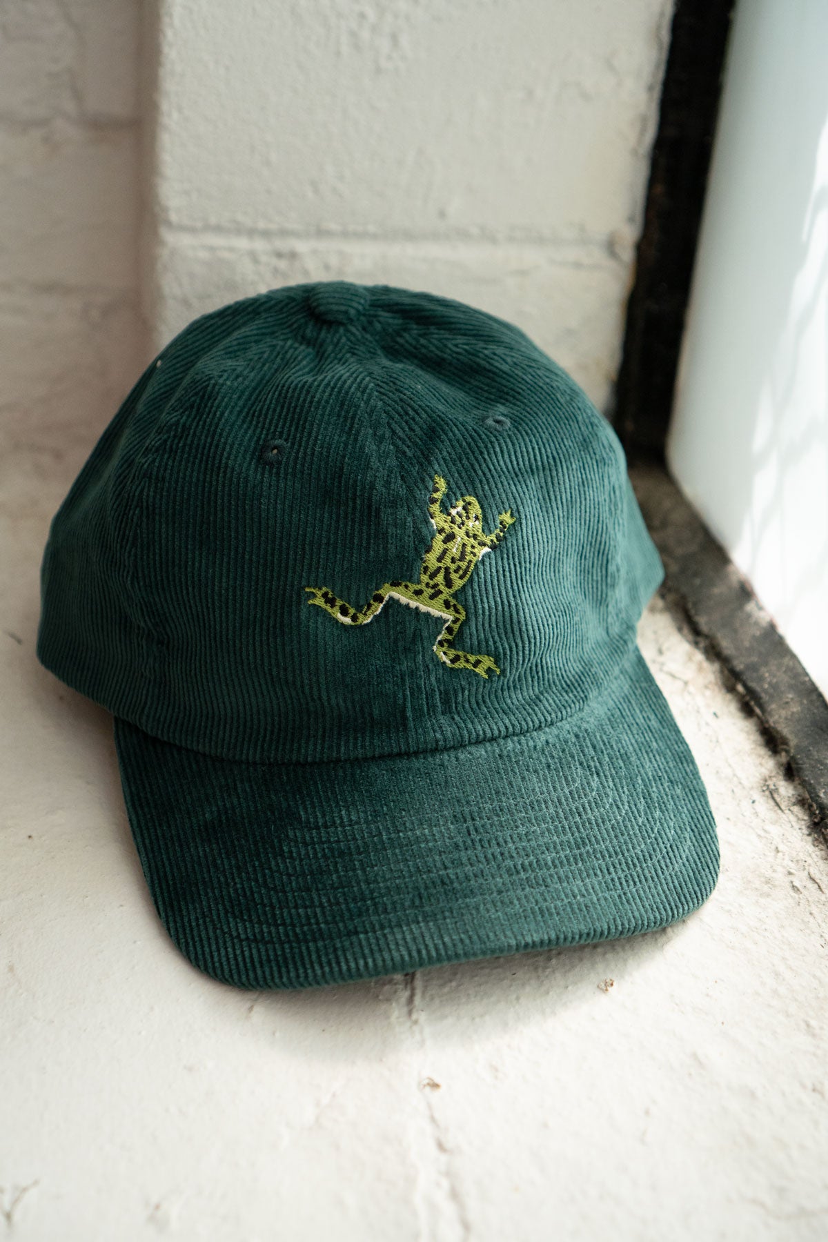 Casquette en Velours Côtelé 'Leap Frog'