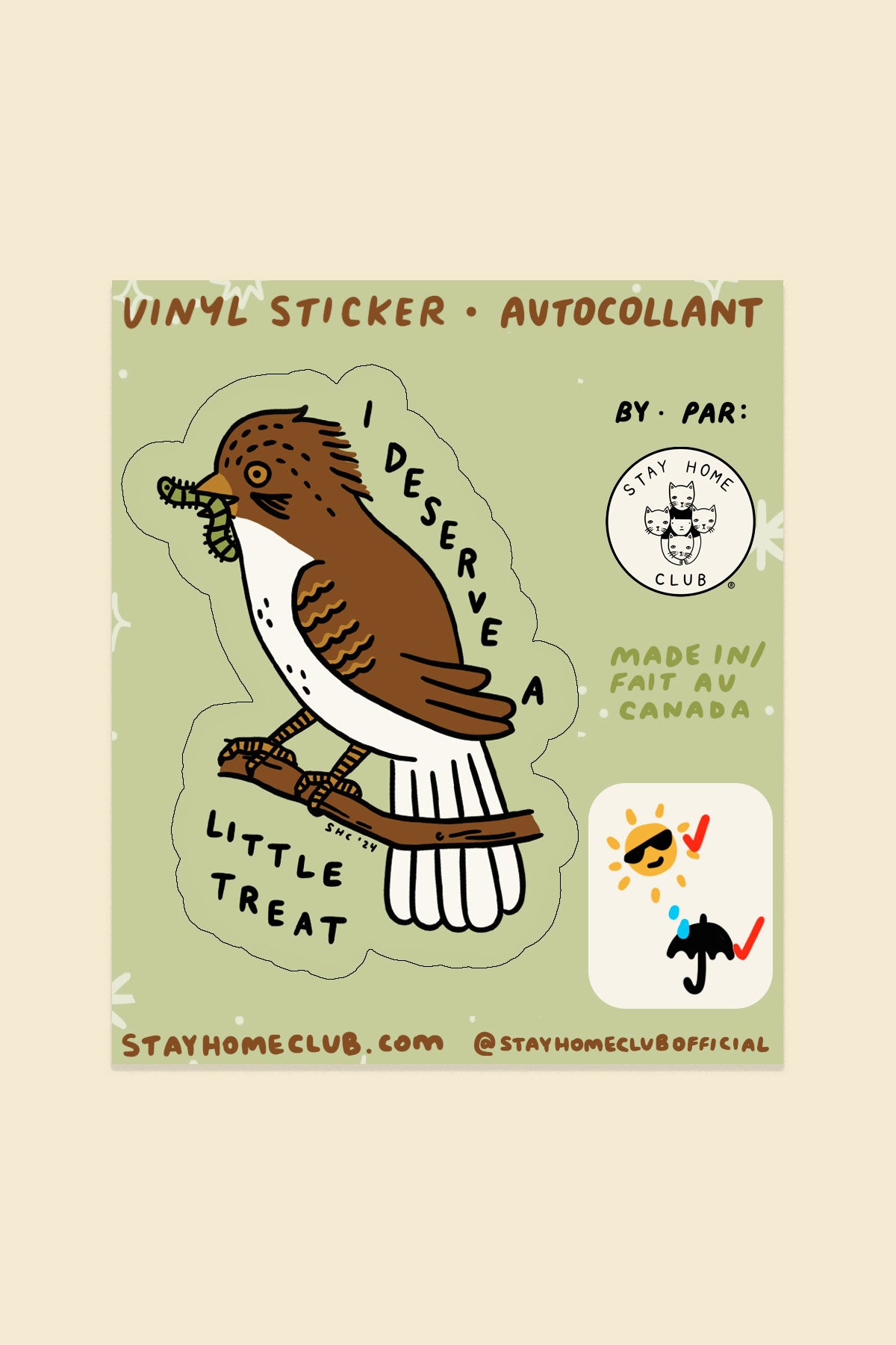 Little Treat Vinyl Sticker