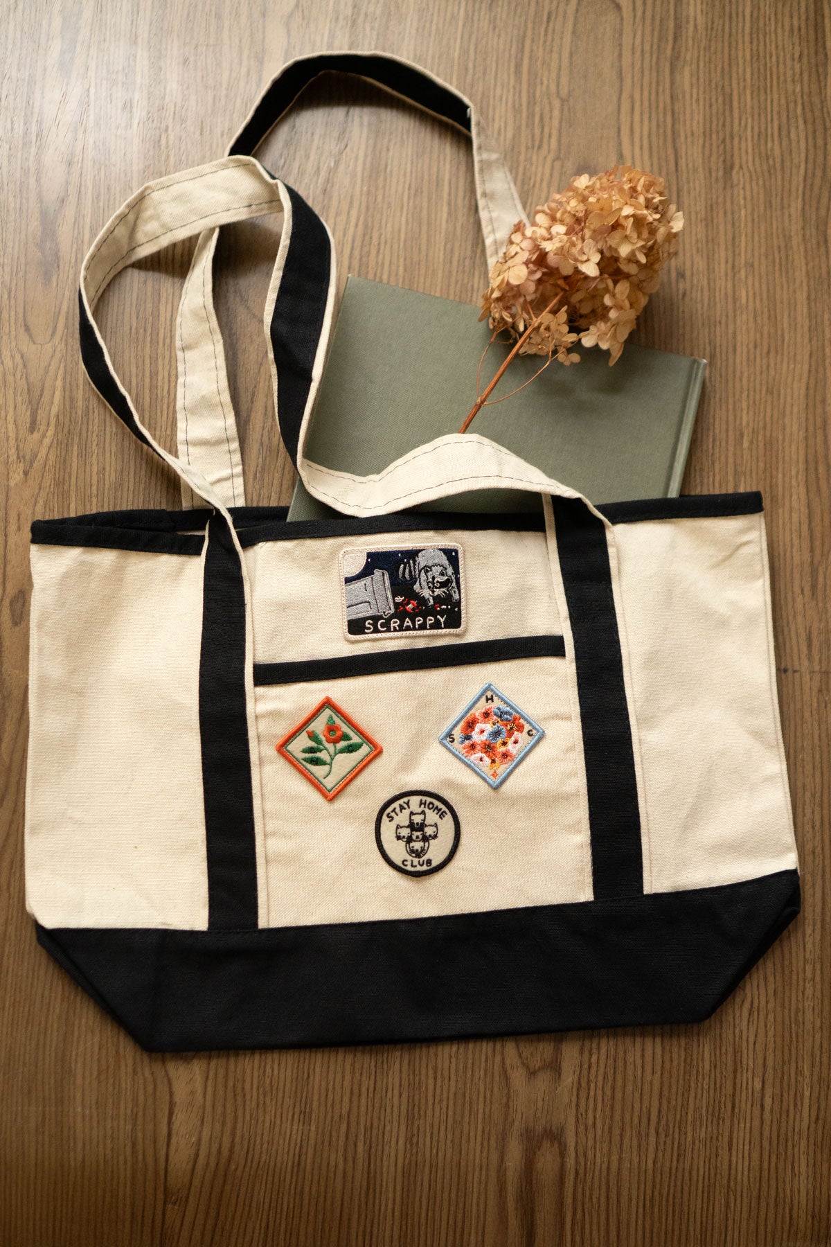 Two-Tone Mini Tote - Pick-Your-Patch