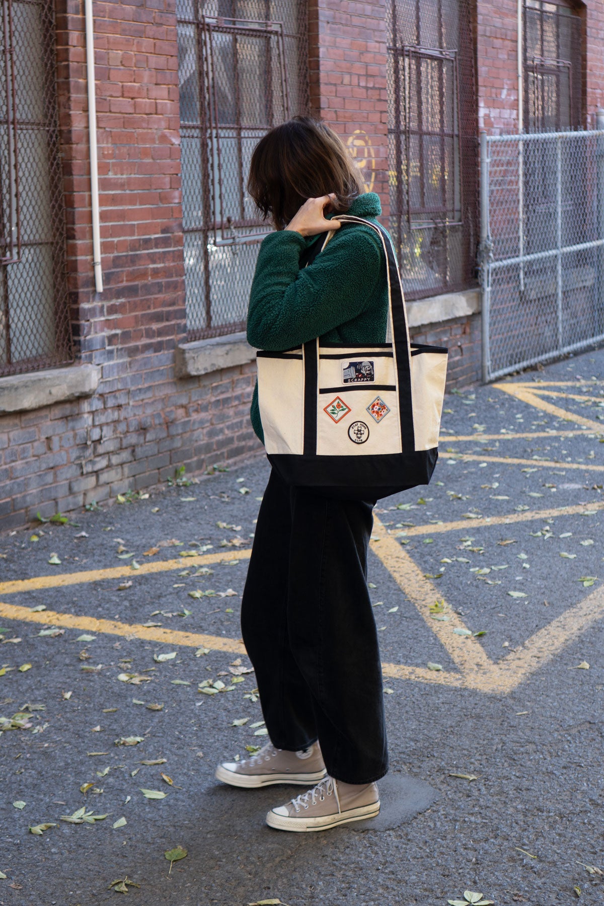 Two-Tone Mini Tote - Pick-Your-Patch